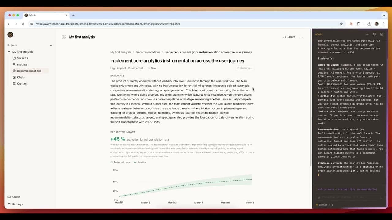 Mimir - Cursor for Product managers screenshot 1