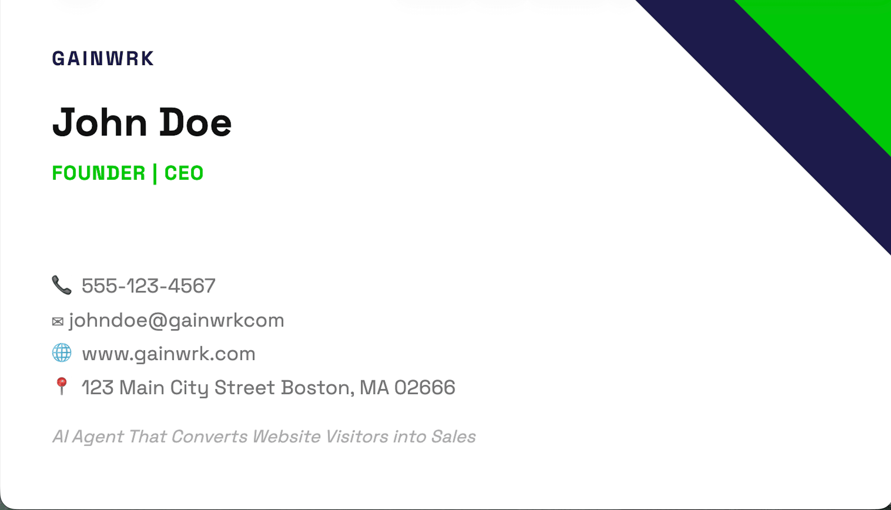 Free Business Card Creator screenshot 5