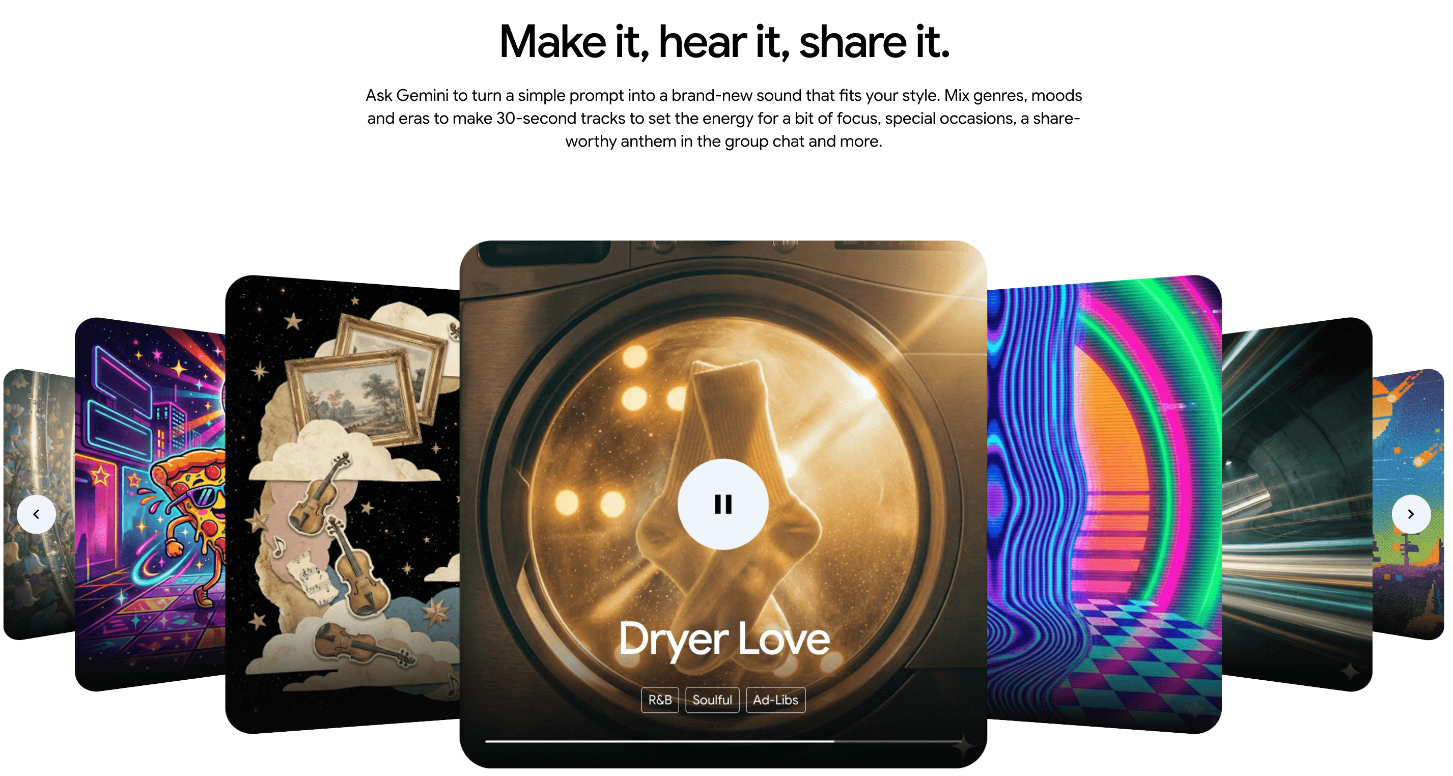 Lyria 3 by Google Deepmind screenshot 3