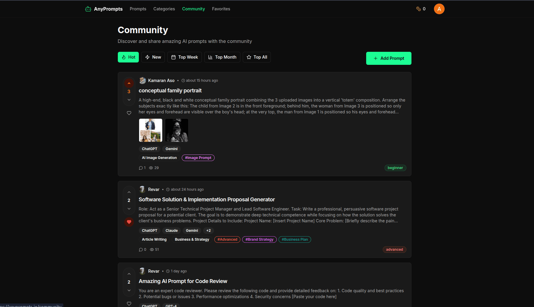 AnyPrompts screenshot 4