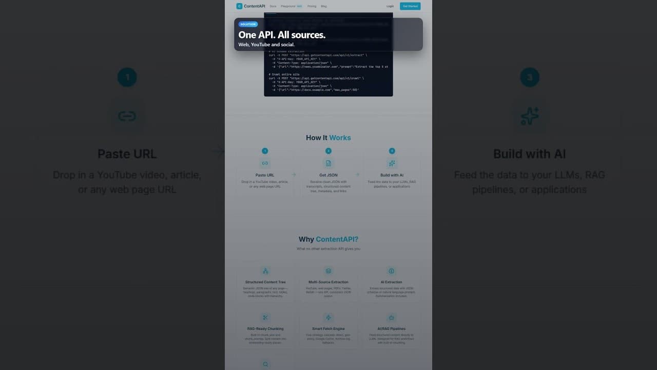ContentAPI screenshot 1