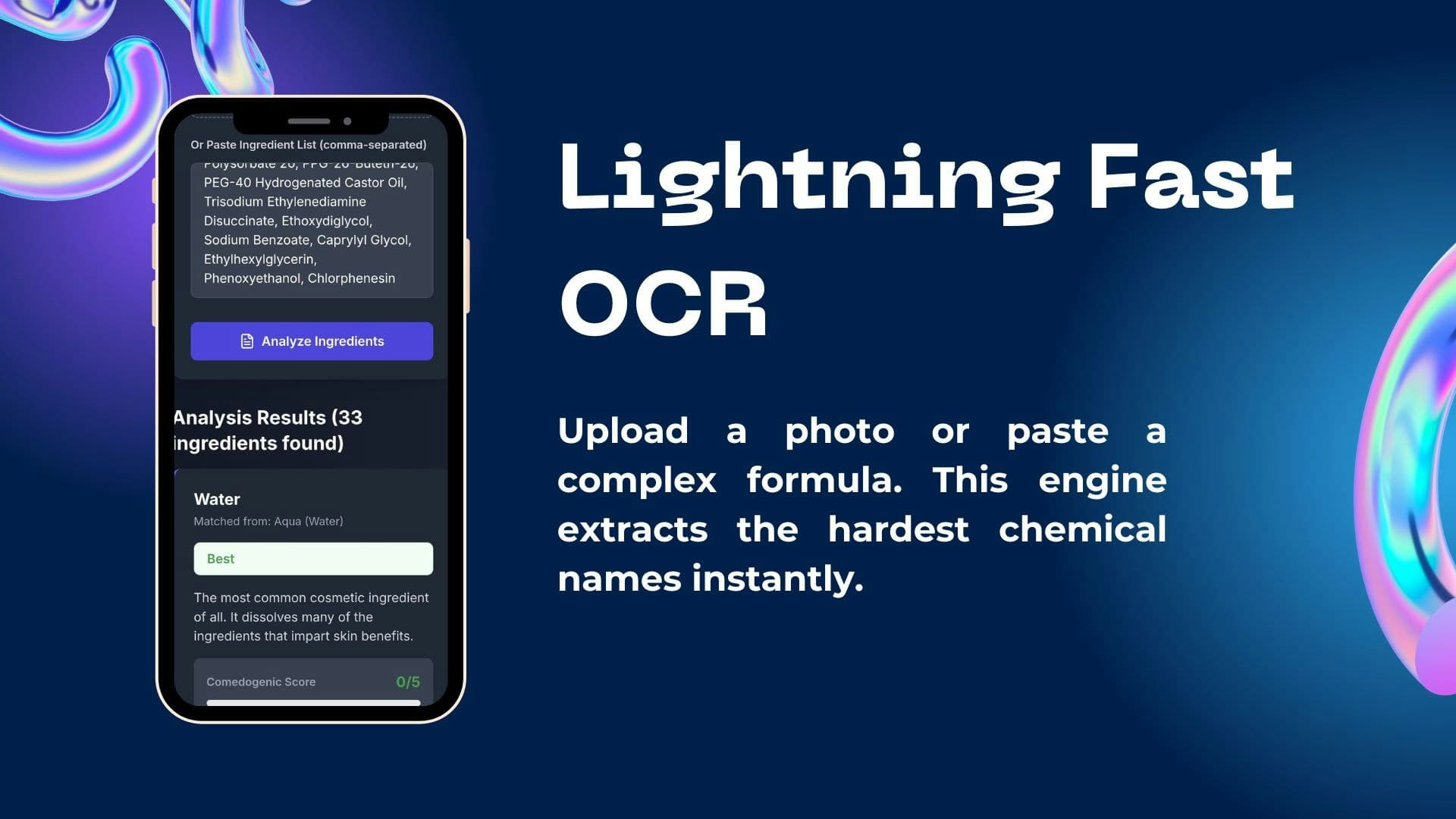 Skincare Ingredient Decoder screenshot 2