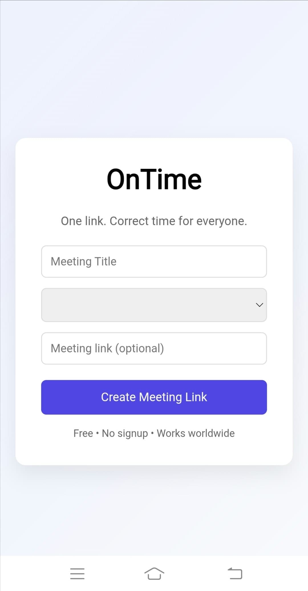 Time Link screenshot 1