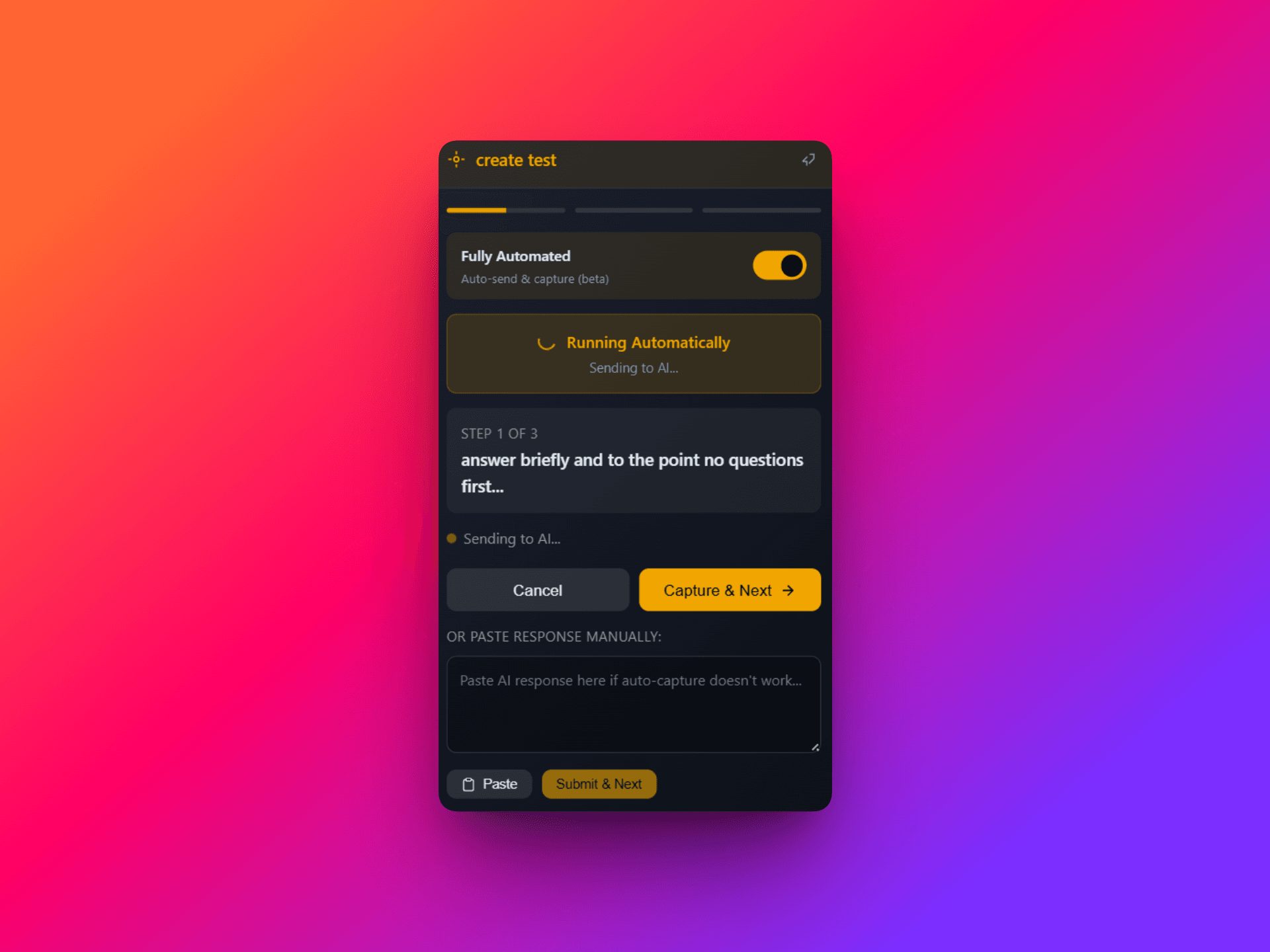 Wompt - AI Prompt Automation screenshot 3