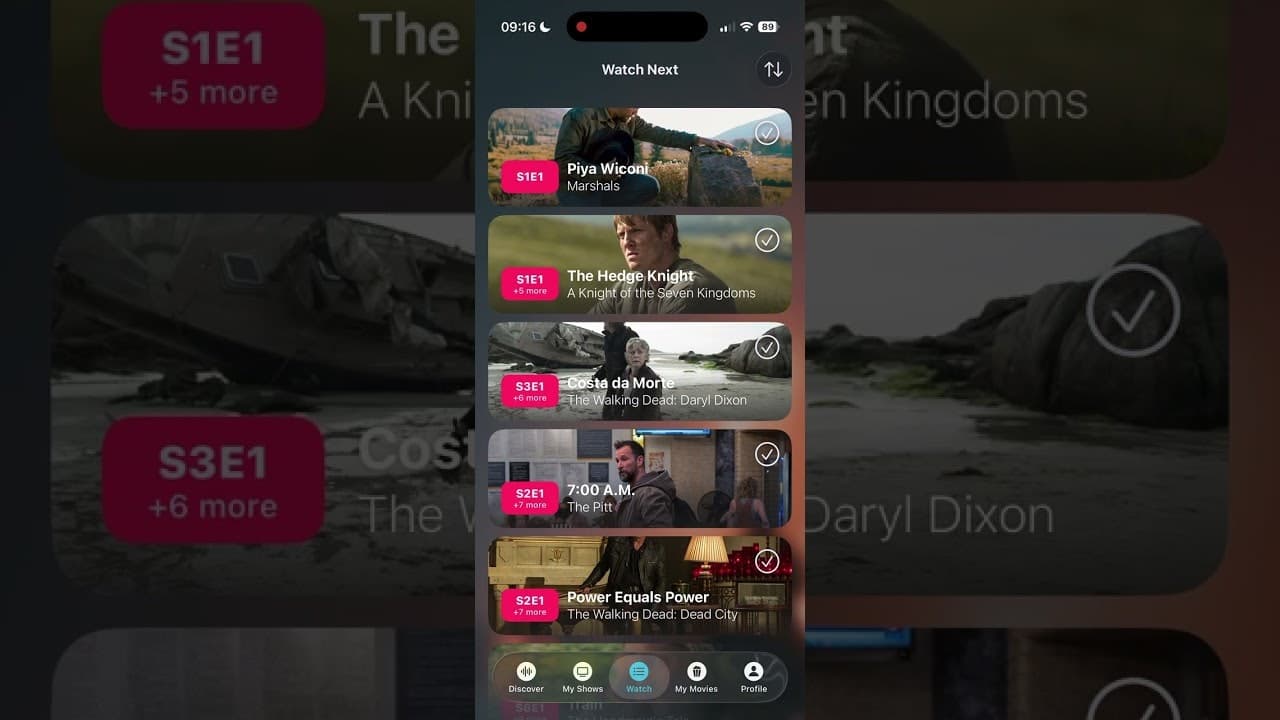 TVScout screenshot 1