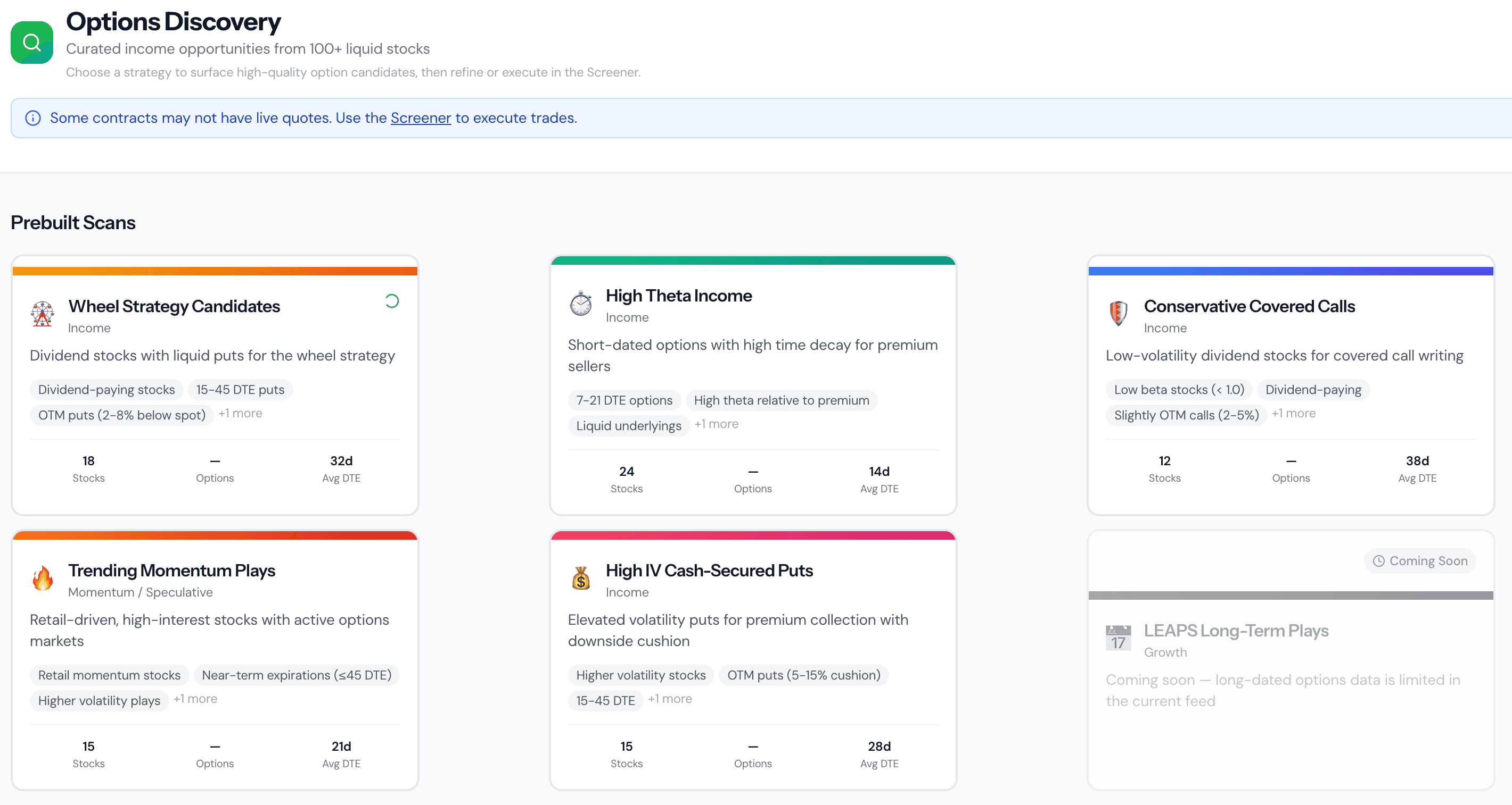 Optioneer screenshot 4