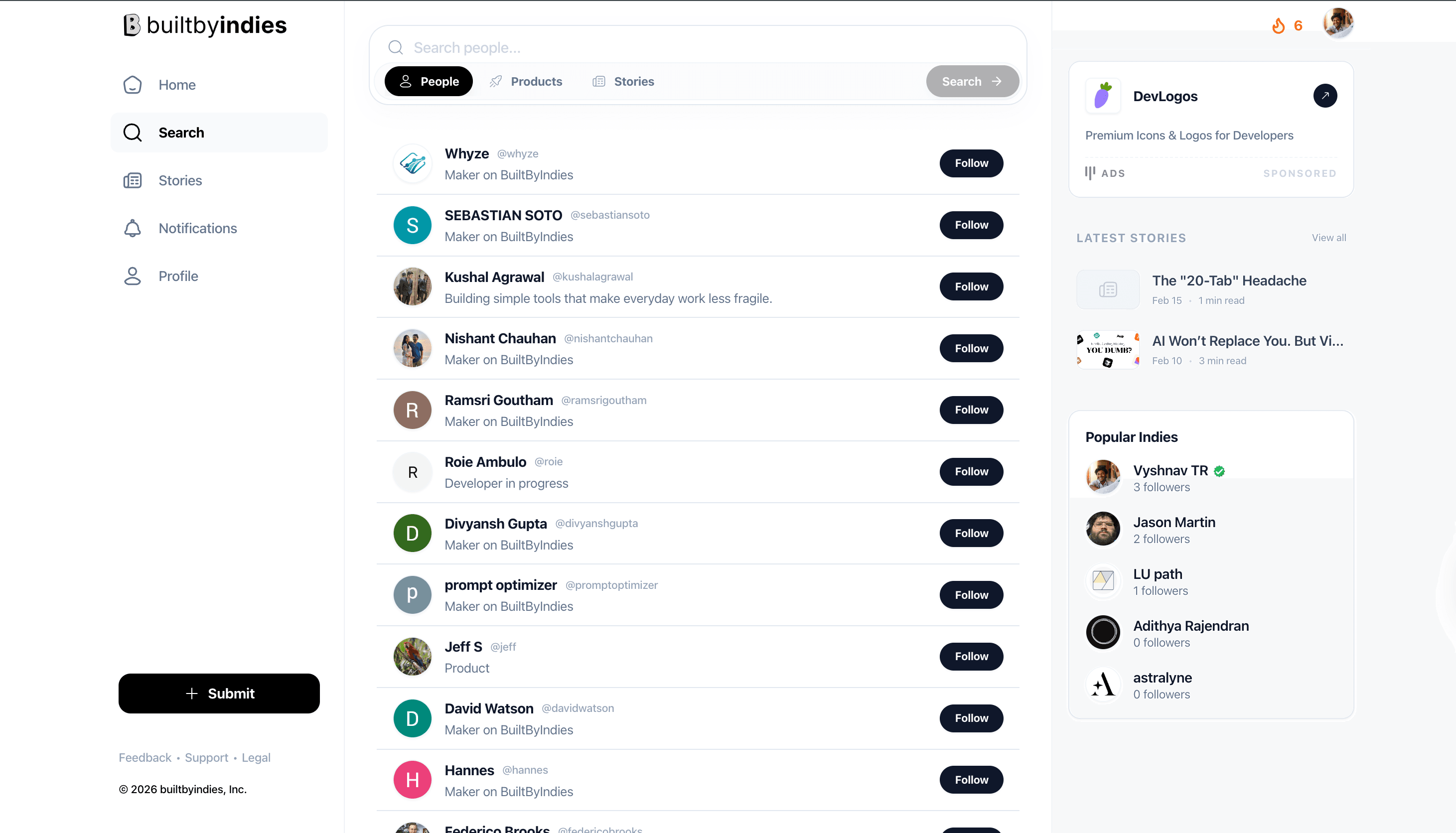 BuiltByIndies screenshot 3