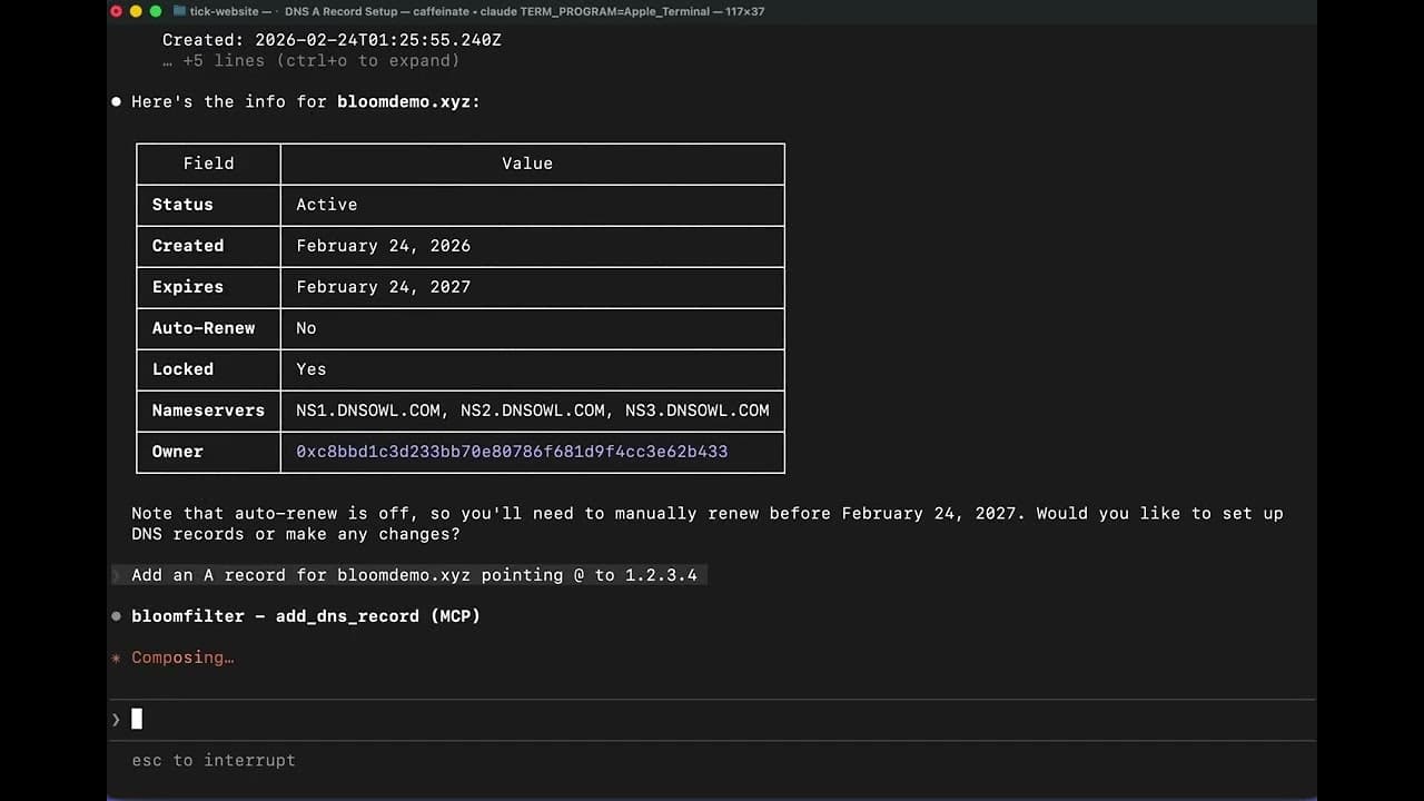 Bloomfilter screenshot 1