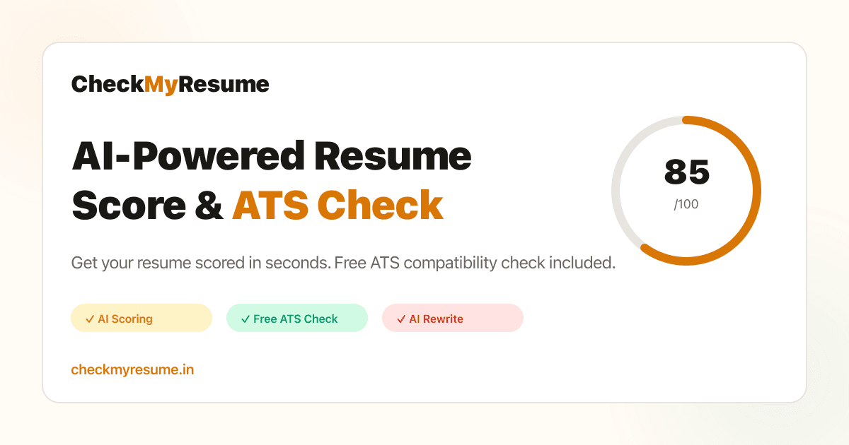 CheckMyResume screenshot 1