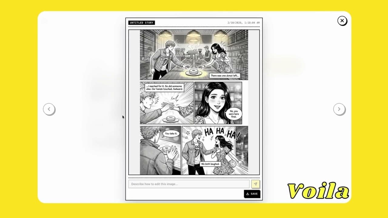 Comic Diary screenshot 1