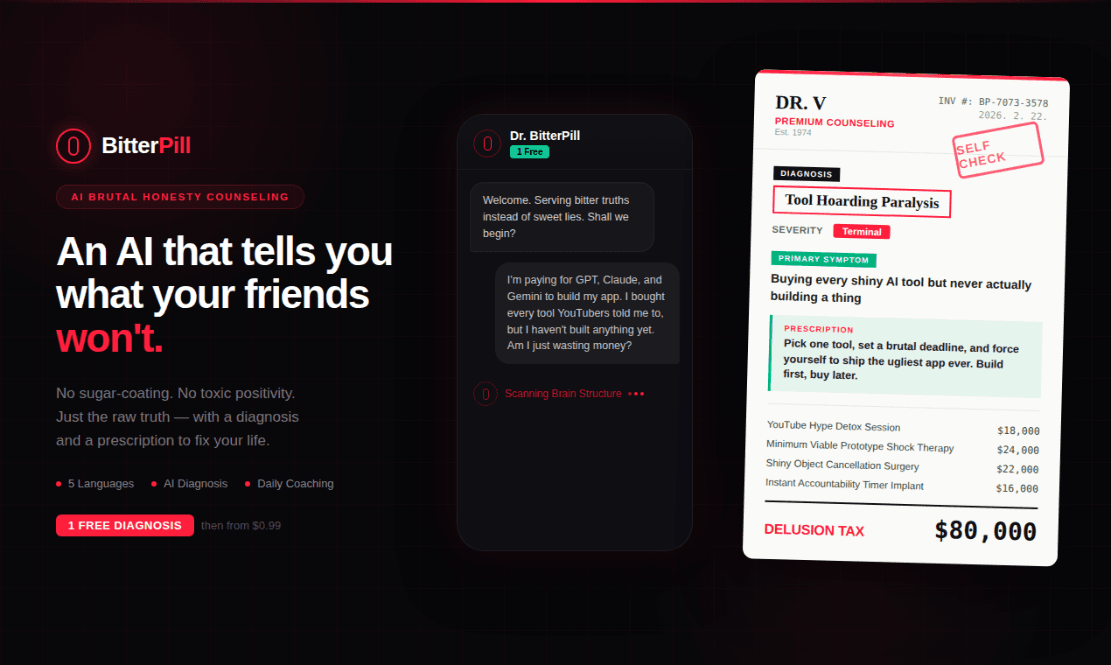 BitterPill screenshot 2