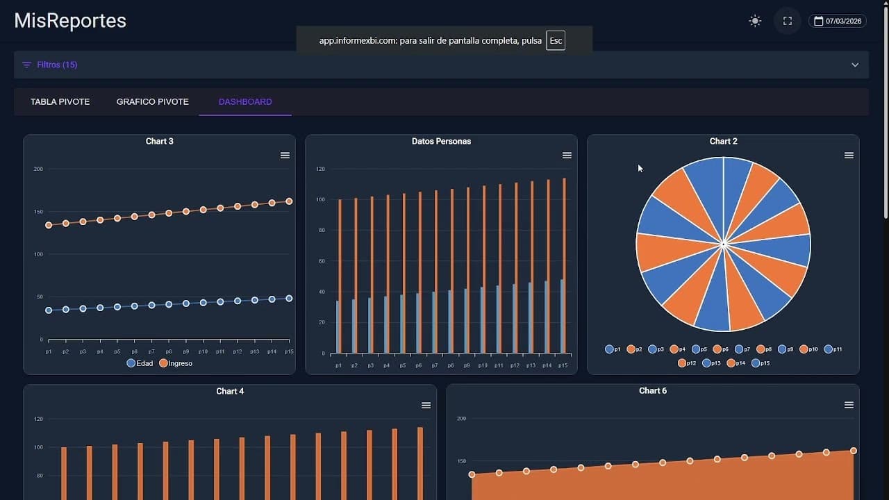 InformexBI screenshot 1