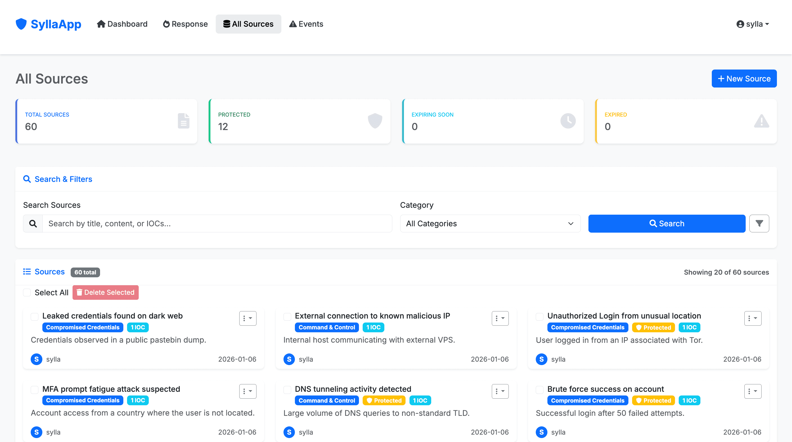 SyllaApp - Analyst Intelligence Platform screenshot 3