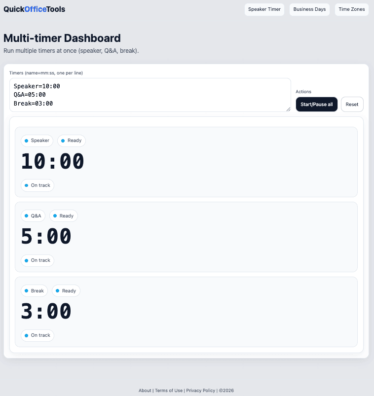 QuickOfficeTools screenshot 3