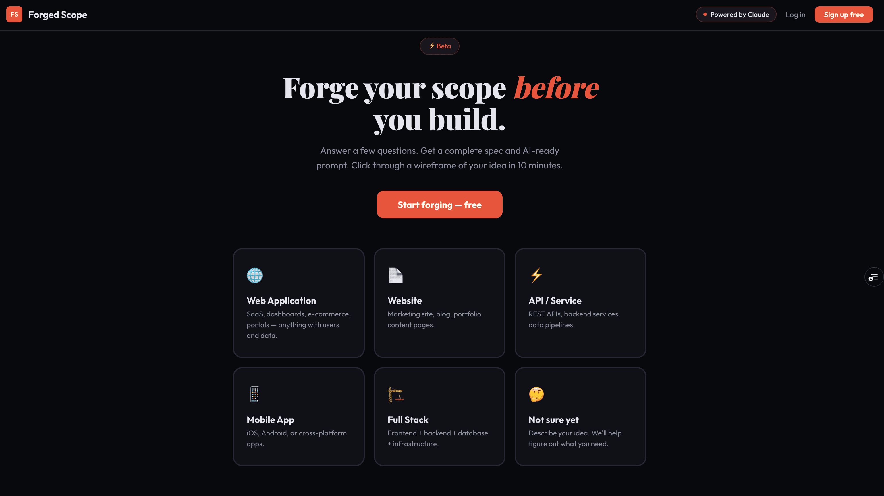 Forged Scope screenshot 3