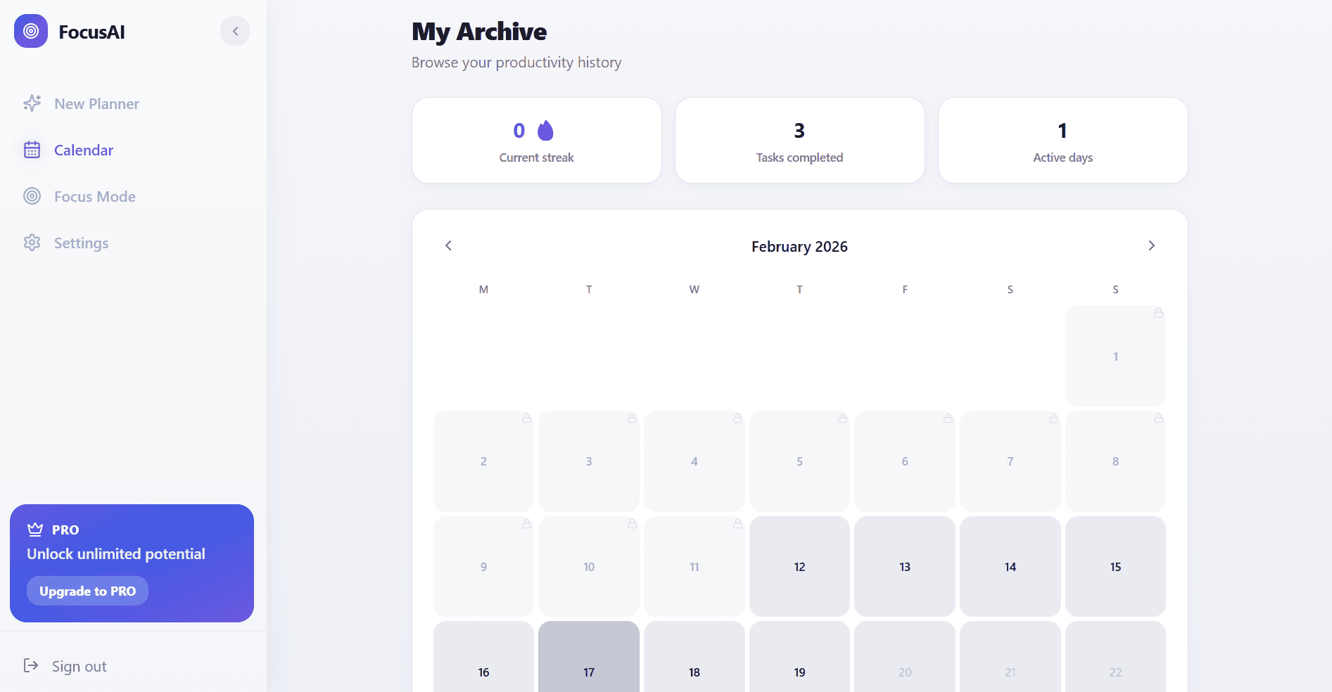 Focus AI screenshot 2