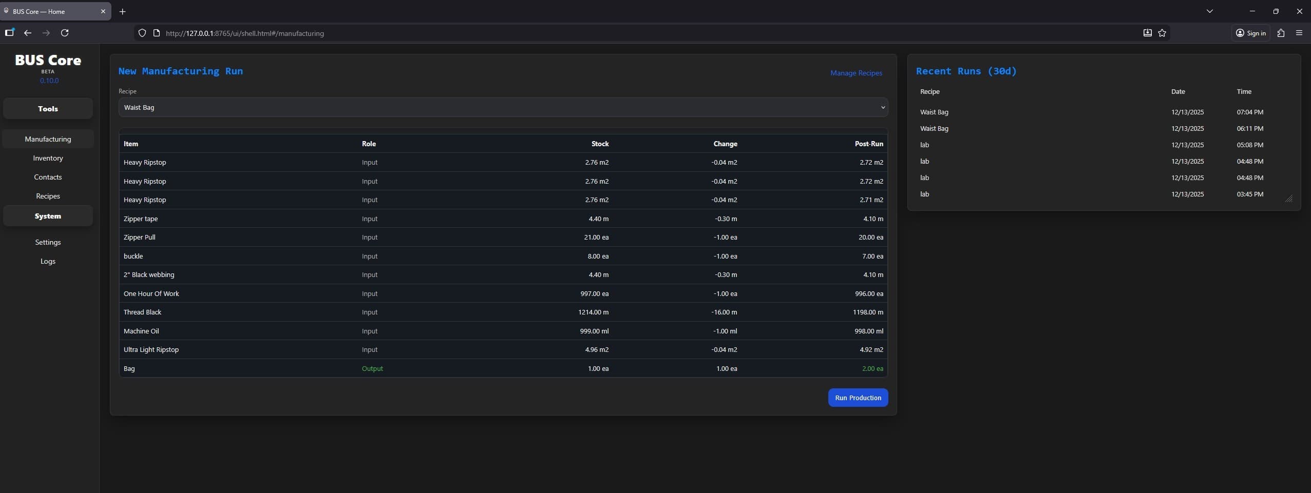 BUS Core screenshot 6