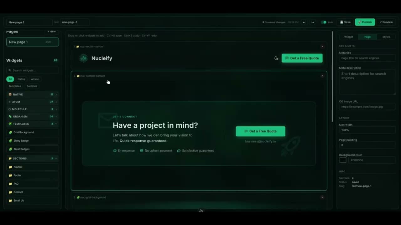 Nucleify screenshot 1