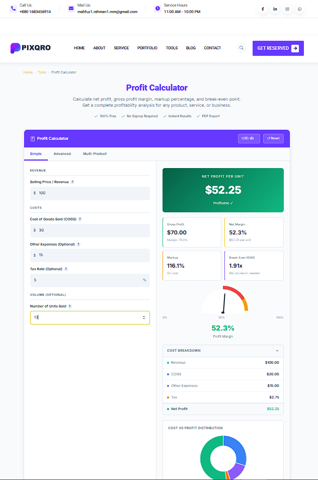 OpenOnlineTools screenshot 2