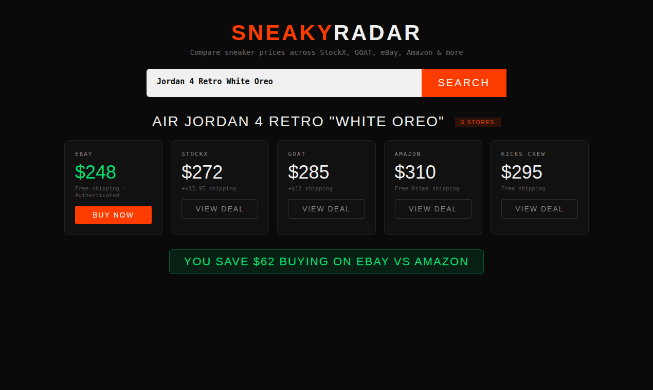 Sneaky Radar screenshot 1