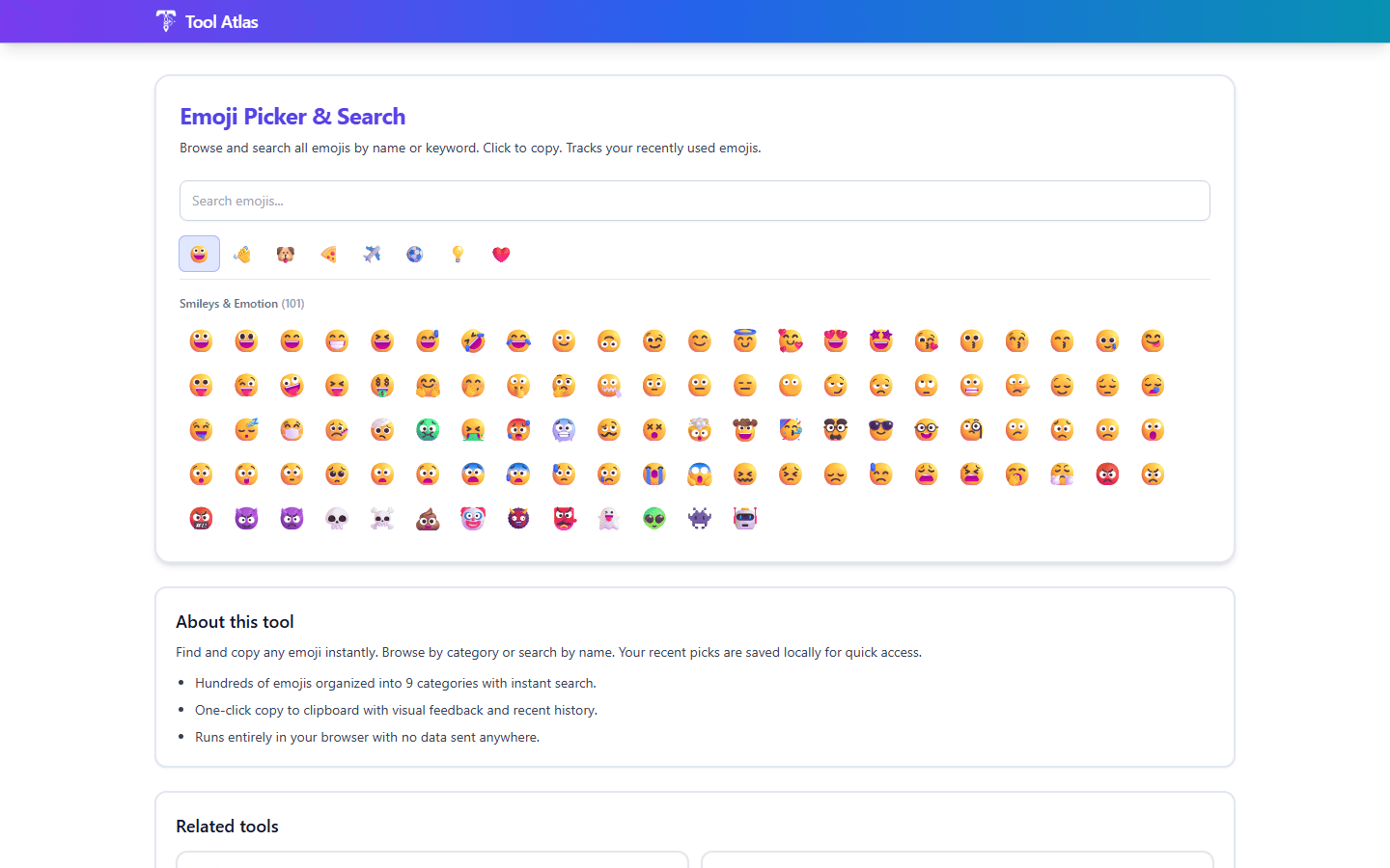 Tool Atlas: Free Online Toolbox screenshot 25