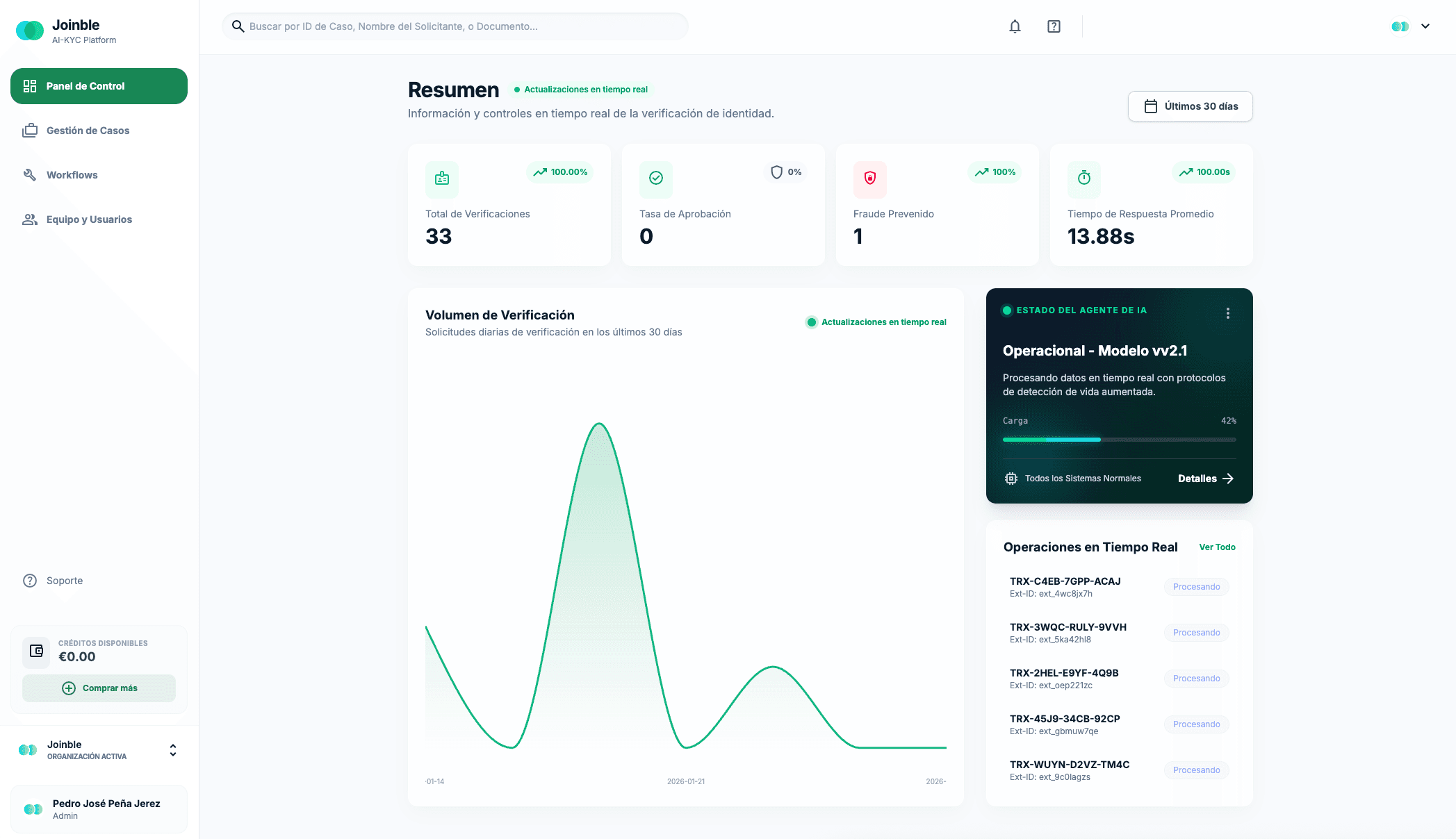 Joinble AI KYC screenshot 3