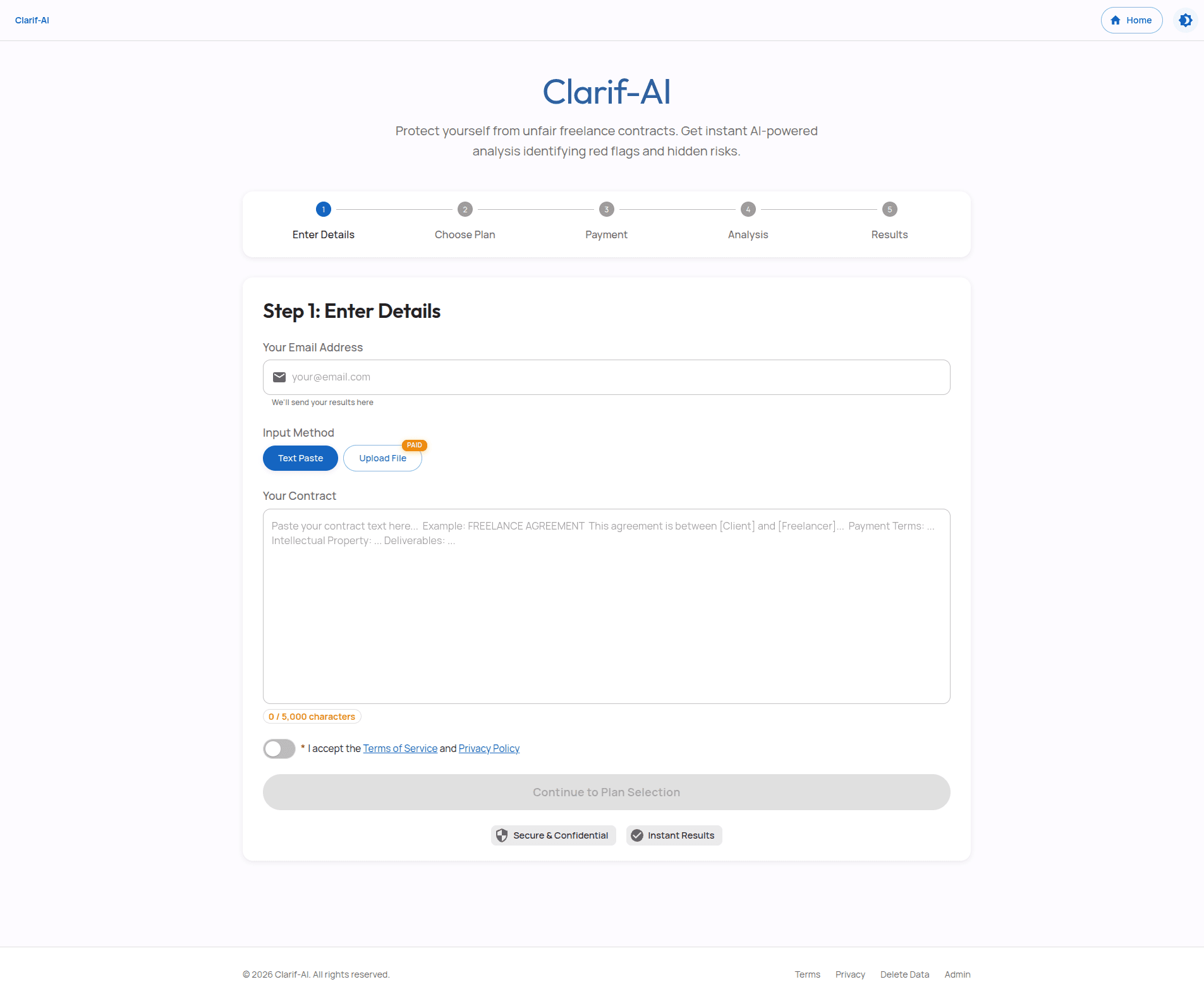 Contract Analyzer screenshot 3