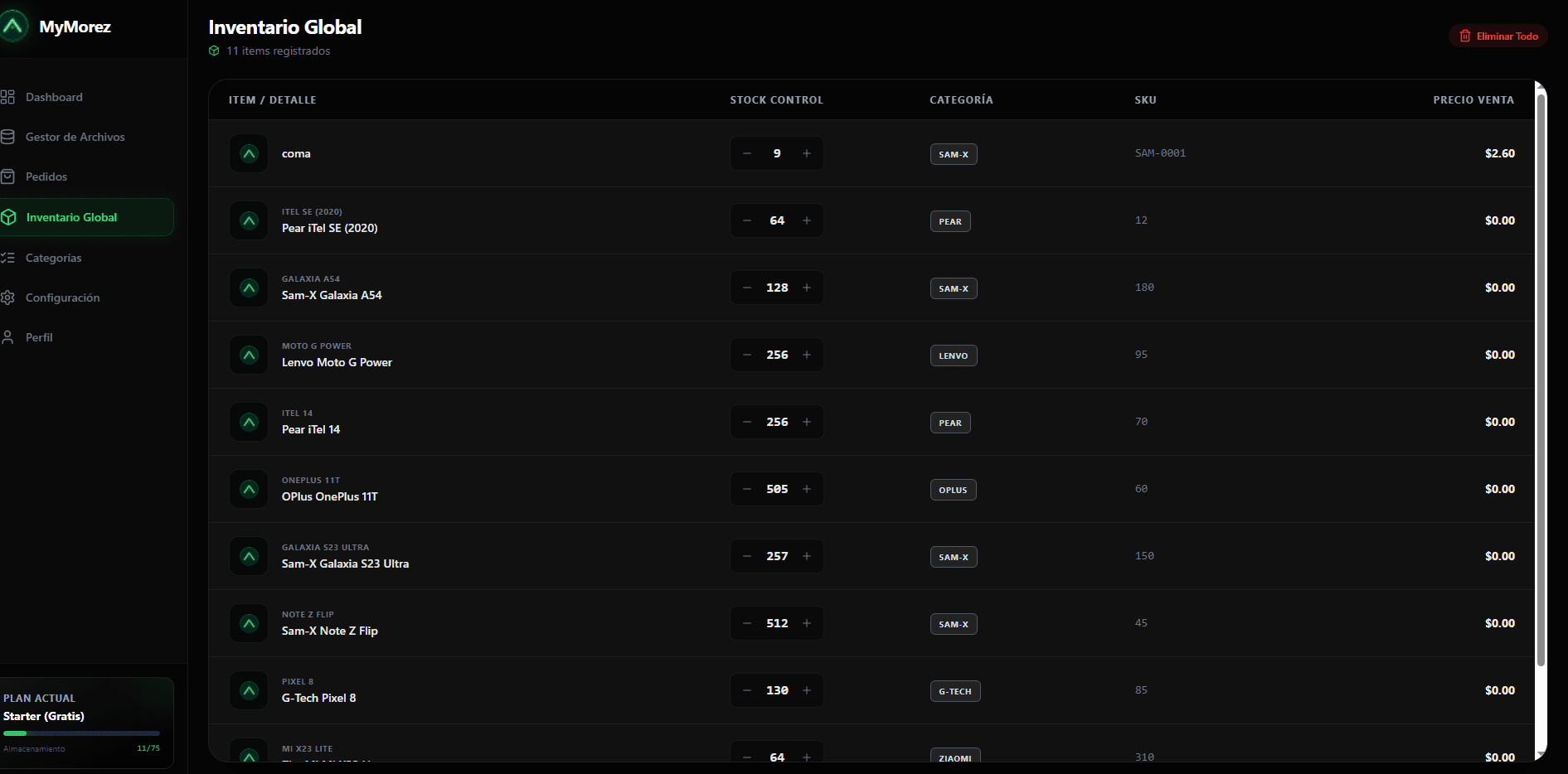 MyMorez screenshot 3