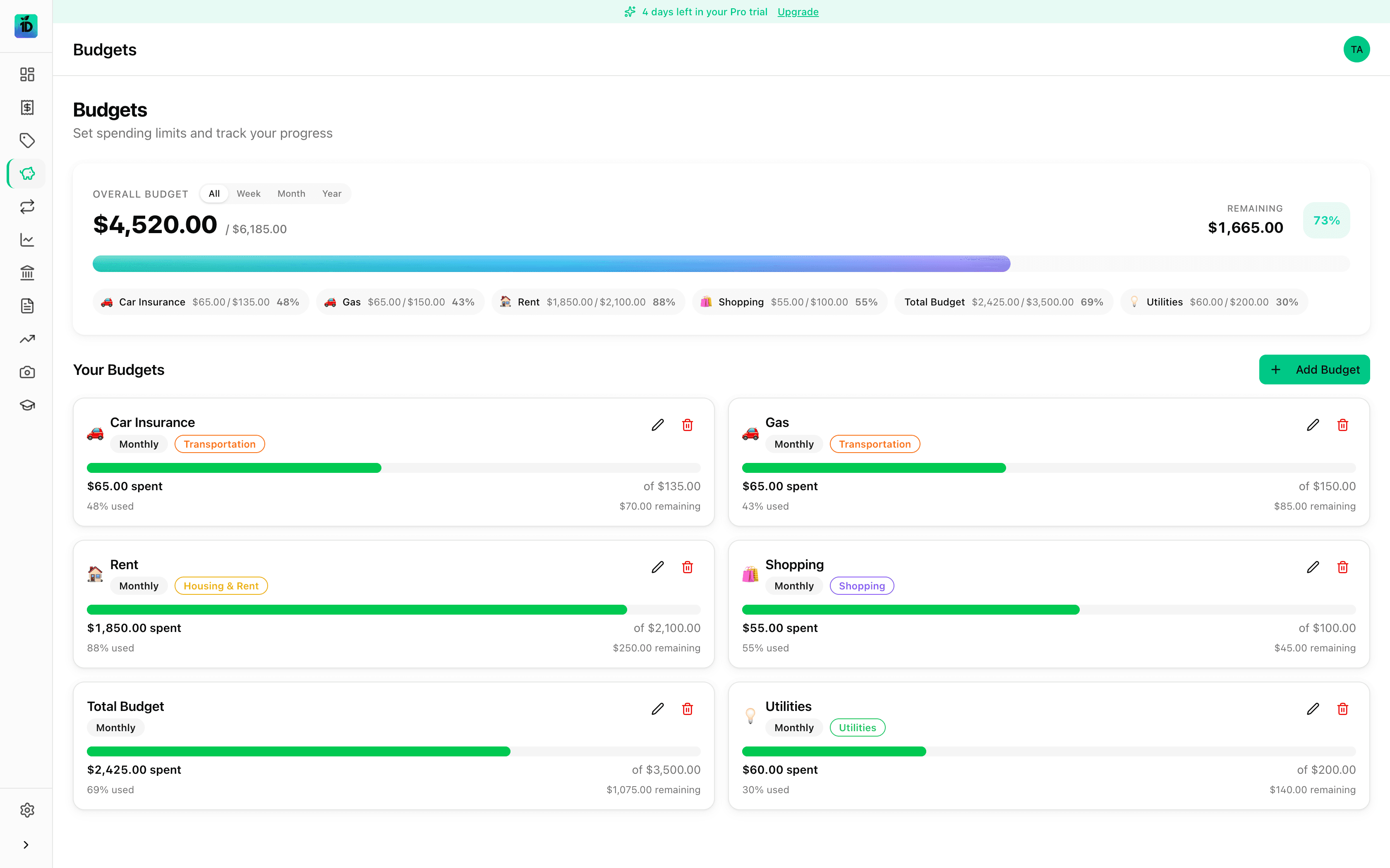 1Dash — Pocket Accountant screenshot 4