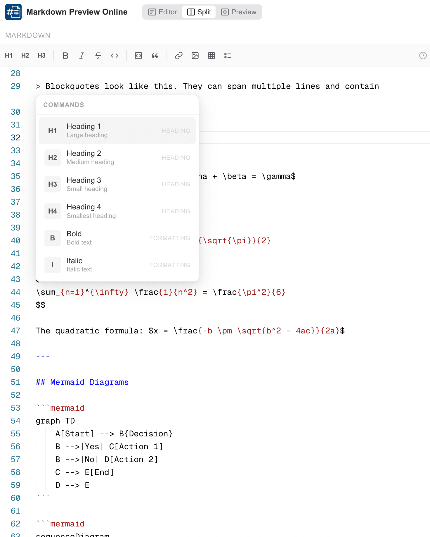 Markdown Preview Online screenshot 5