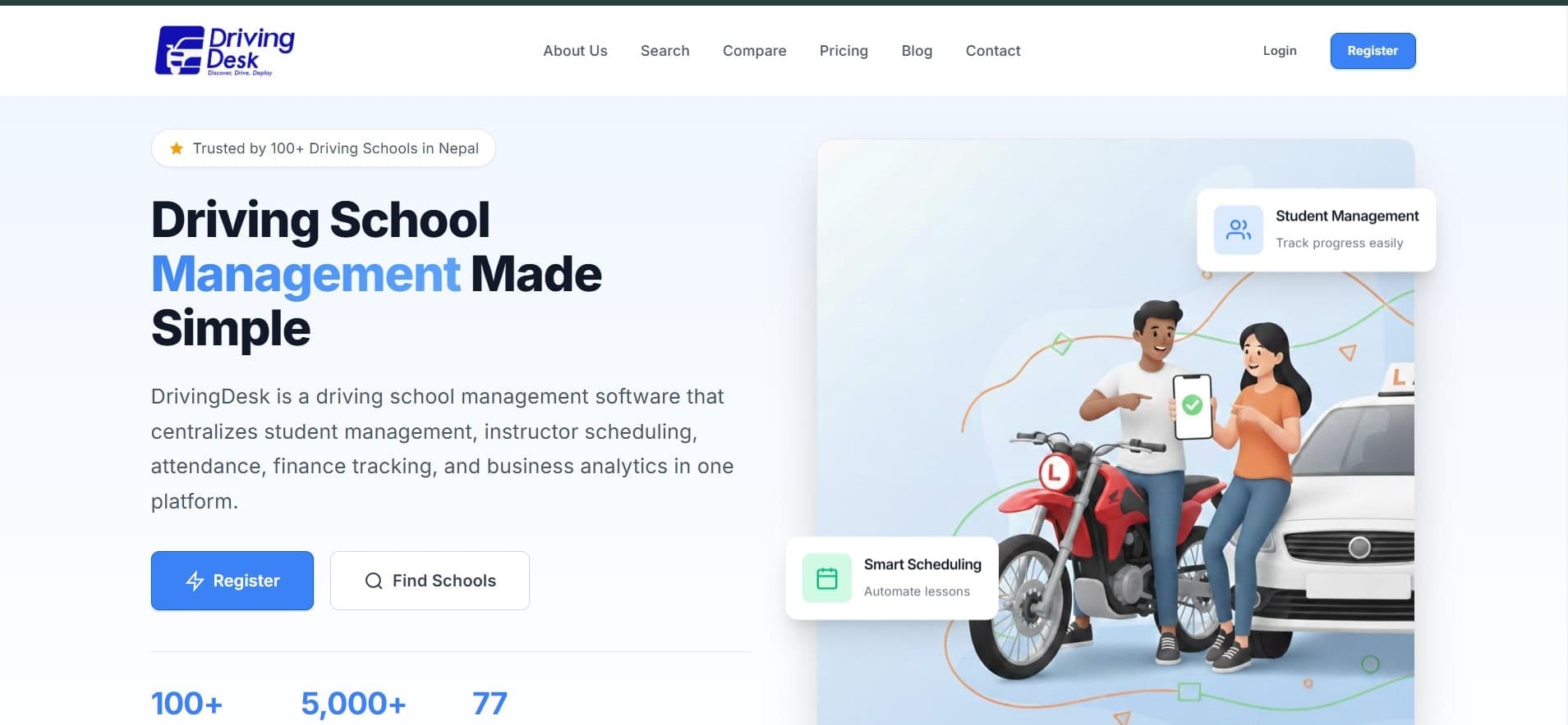 Drivingdesk screenshot 1