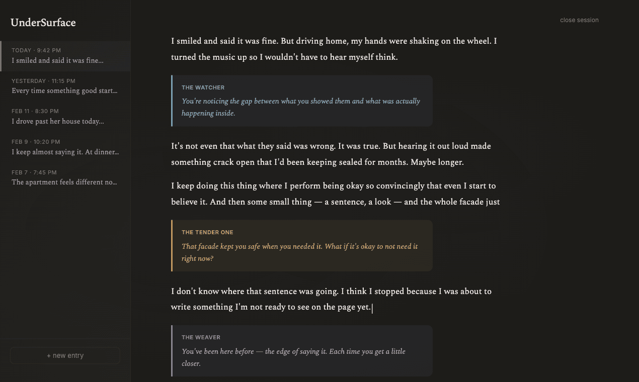 UnderSurface screenshot 2