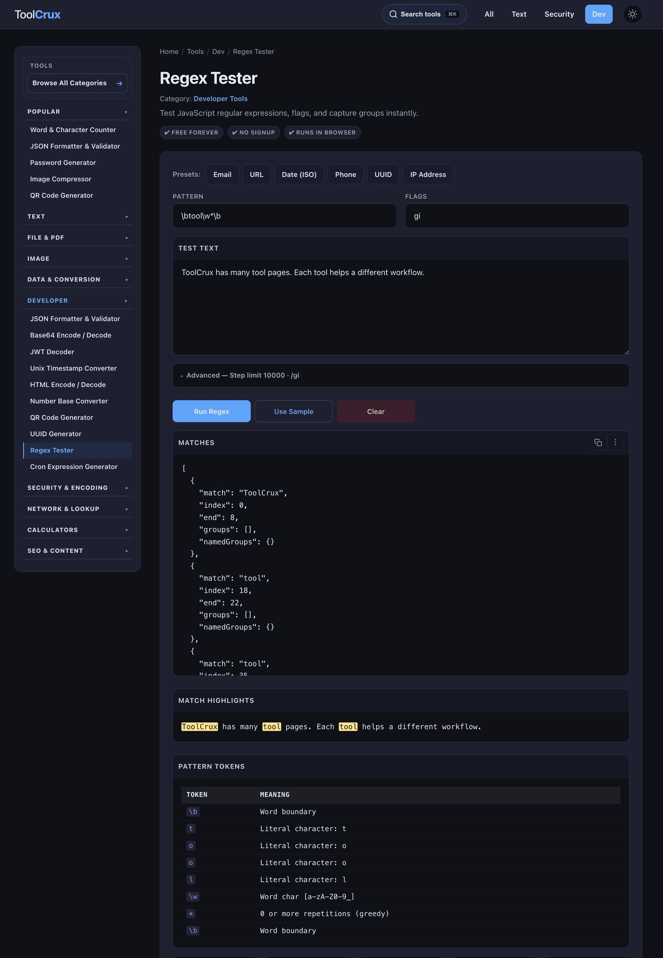 ToolCrux screenshot 4
