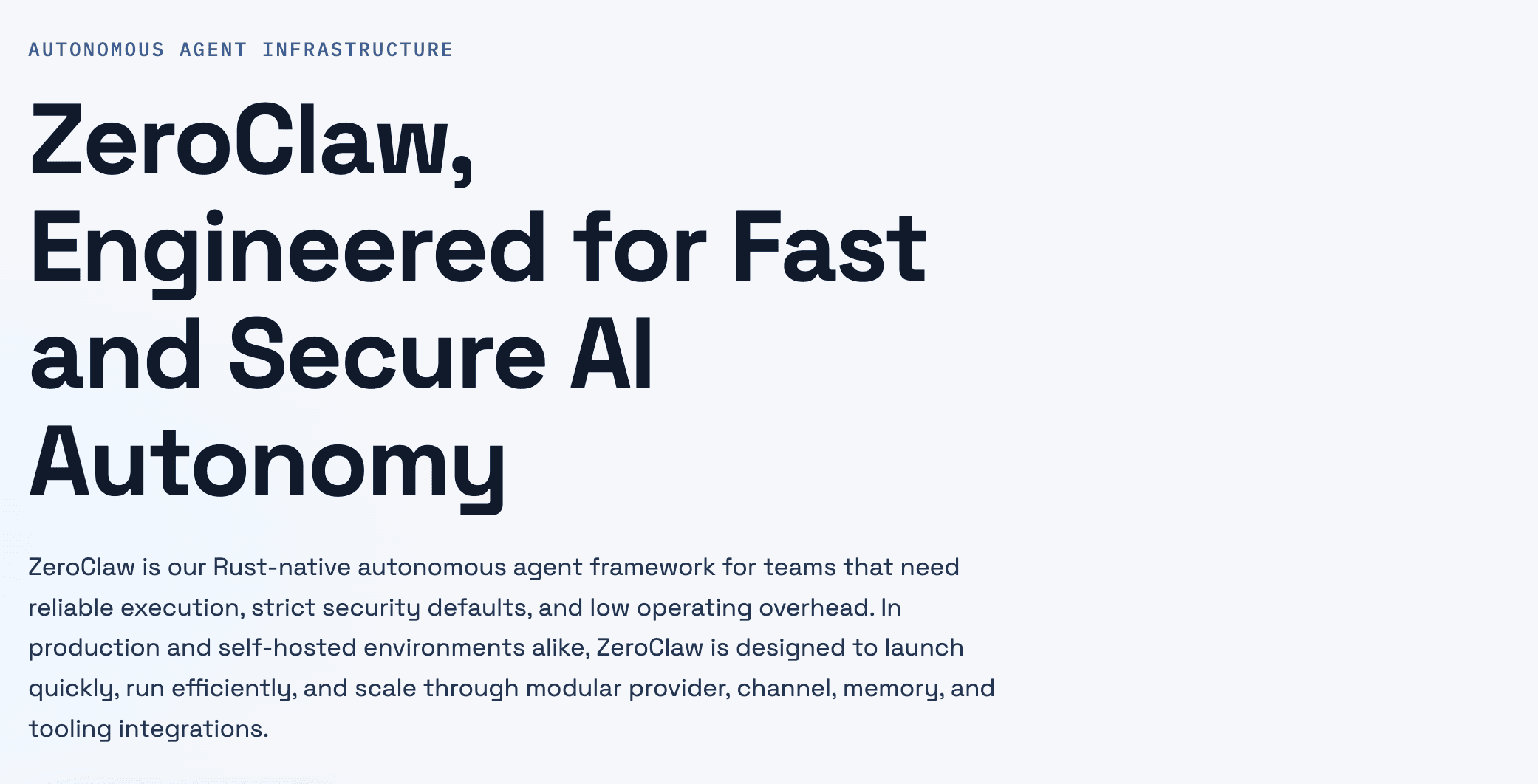 ZeroClaw screenshot 2
