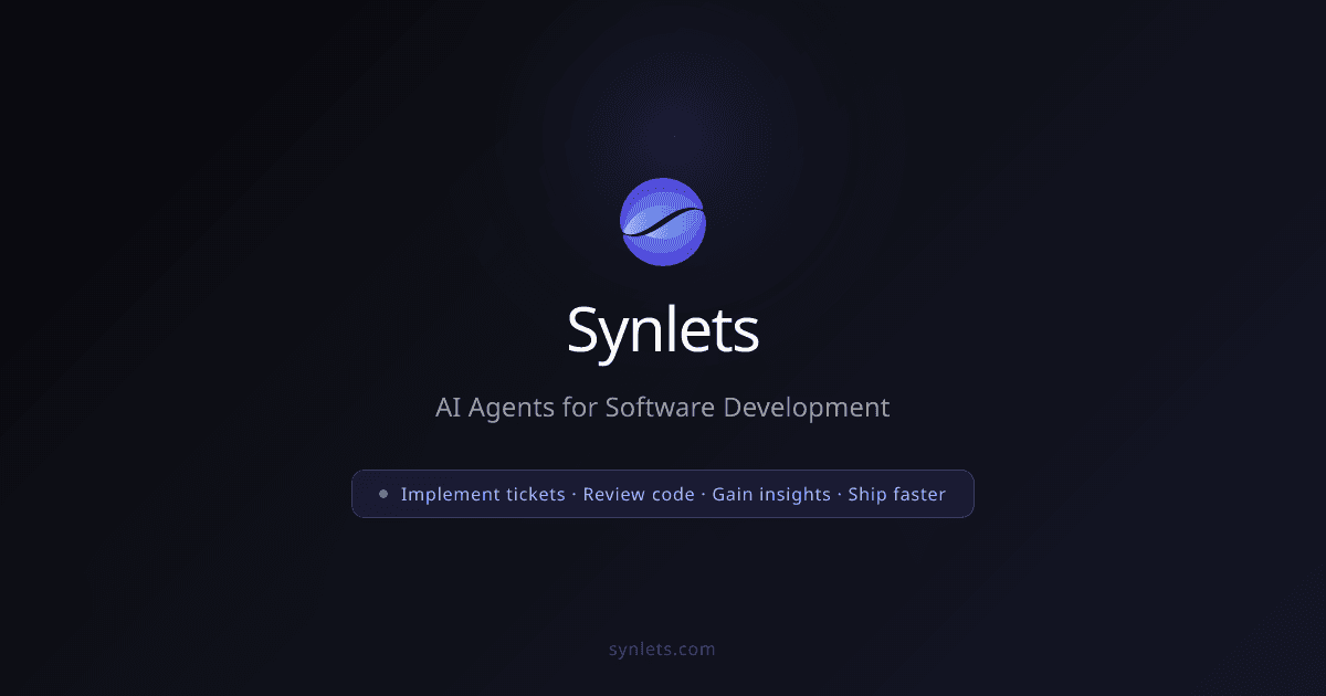 Synlets screenshot 1