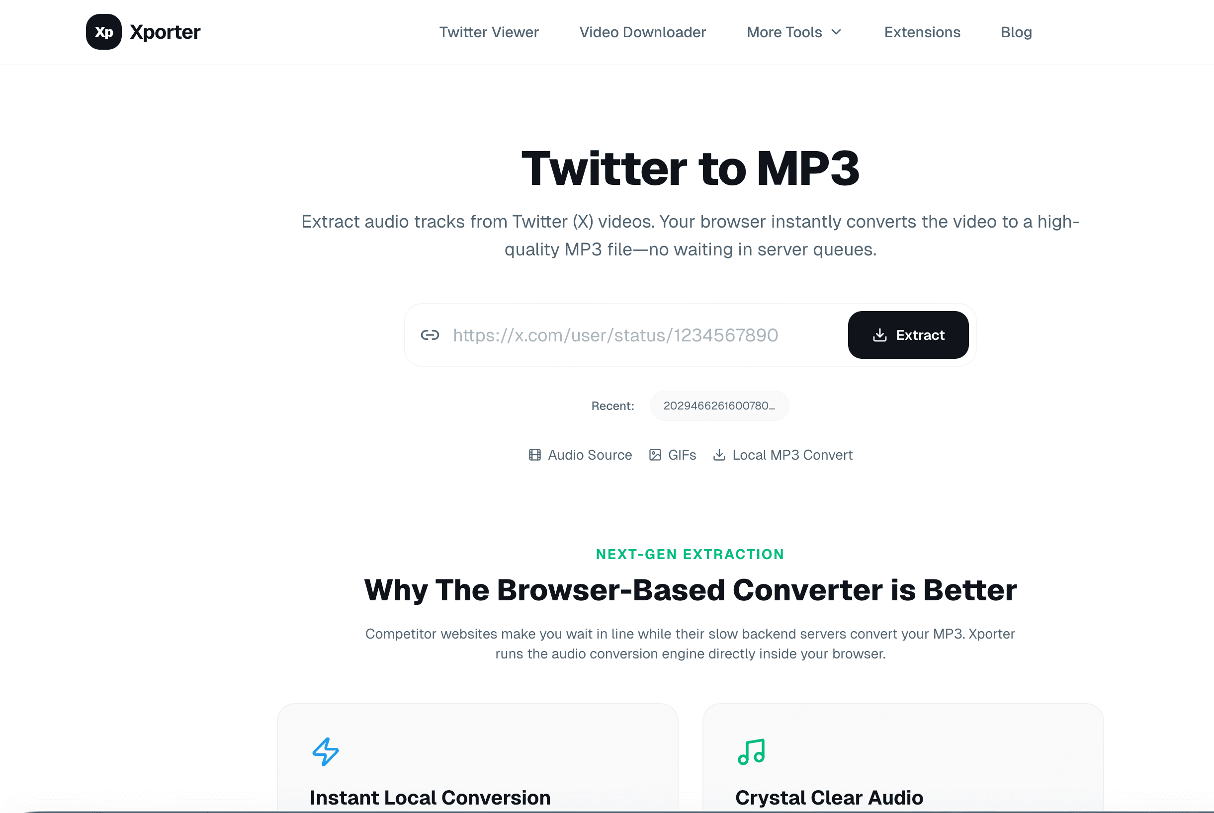 Xporter screenshot 2