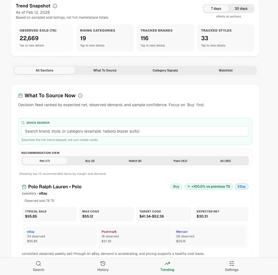 ResellChecker screenshot 3