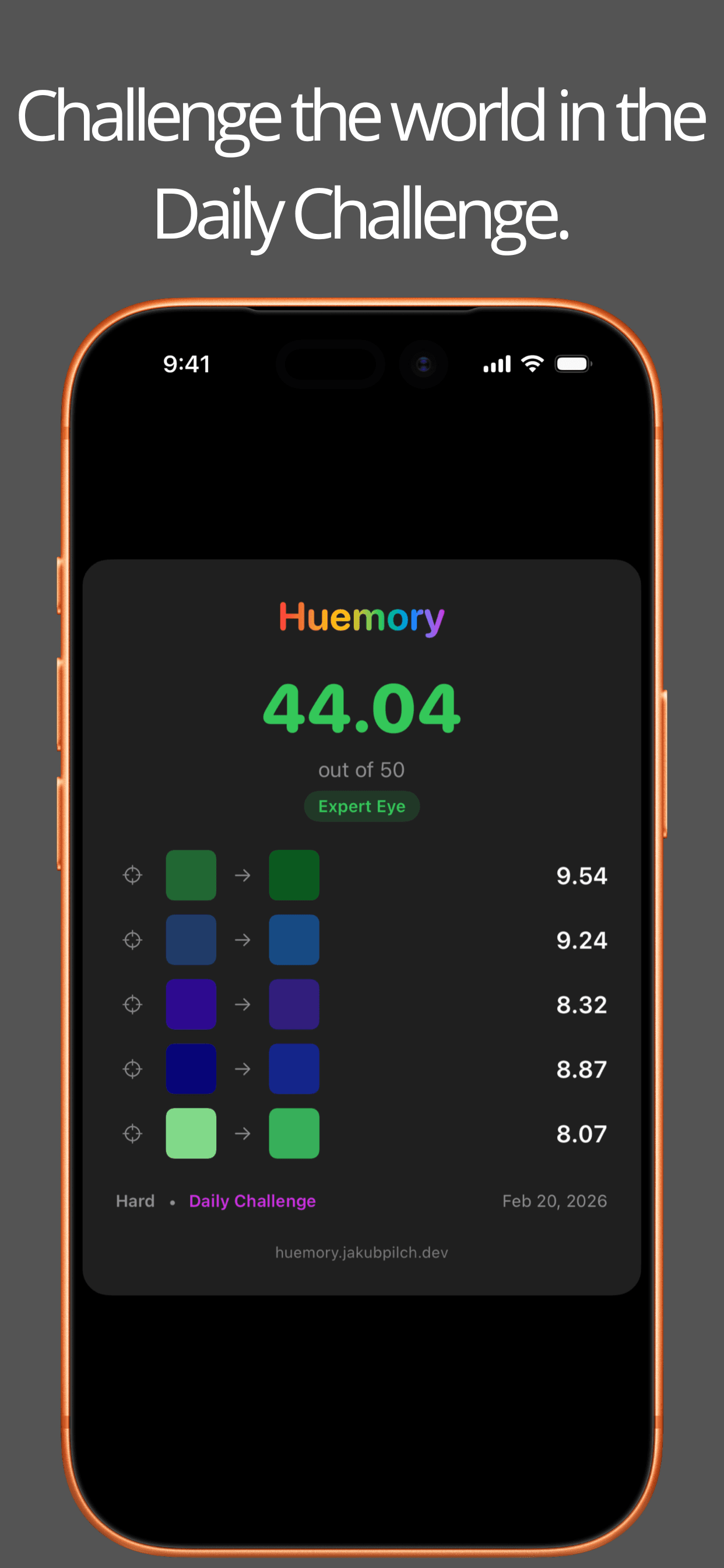 Huemory screenshot 2