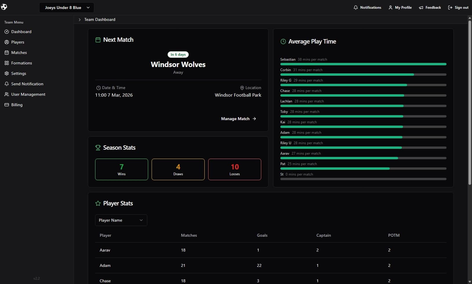 TeamVibe.app screenshot 3
