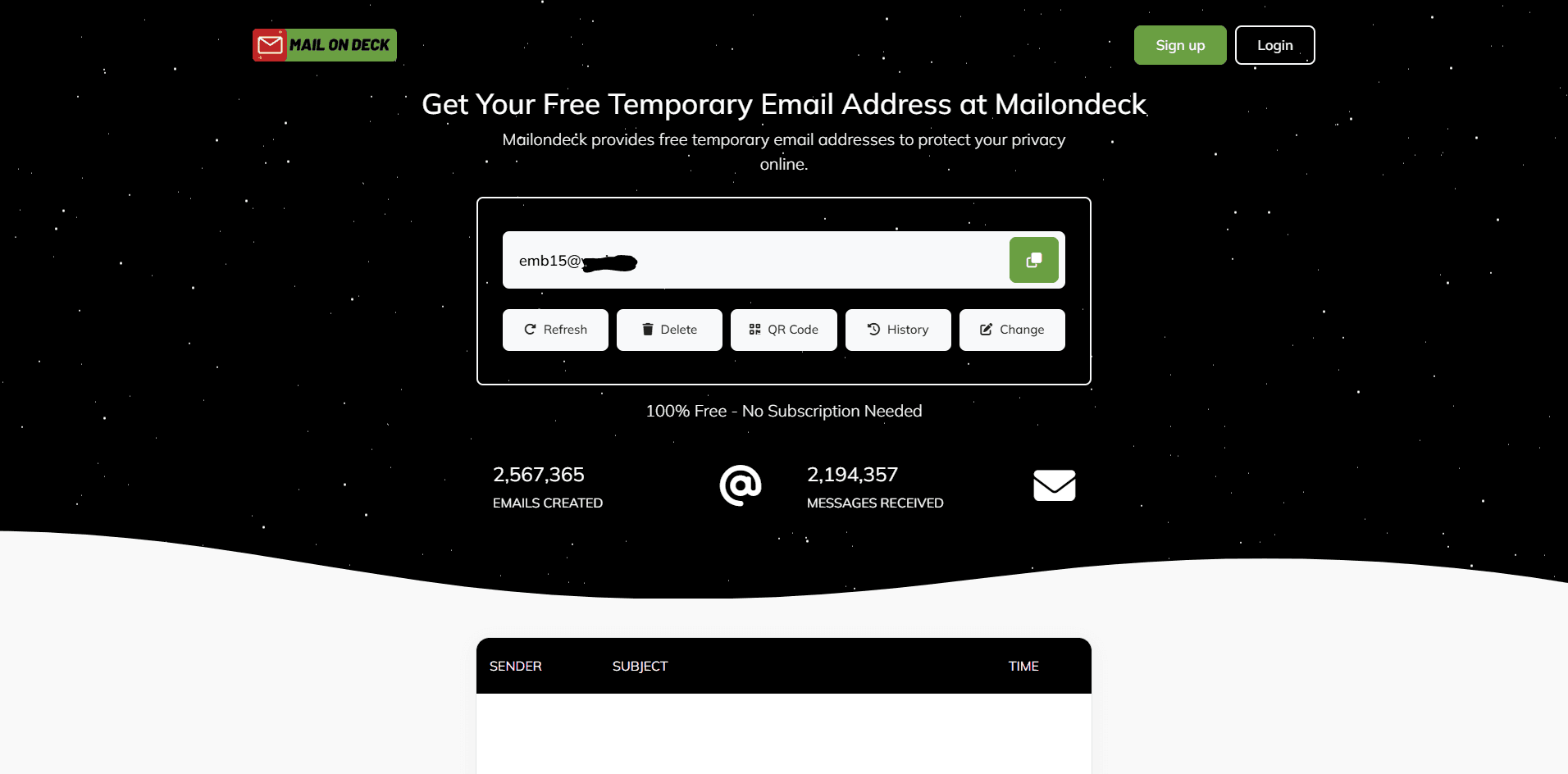 Mail On Deck screenshot 1