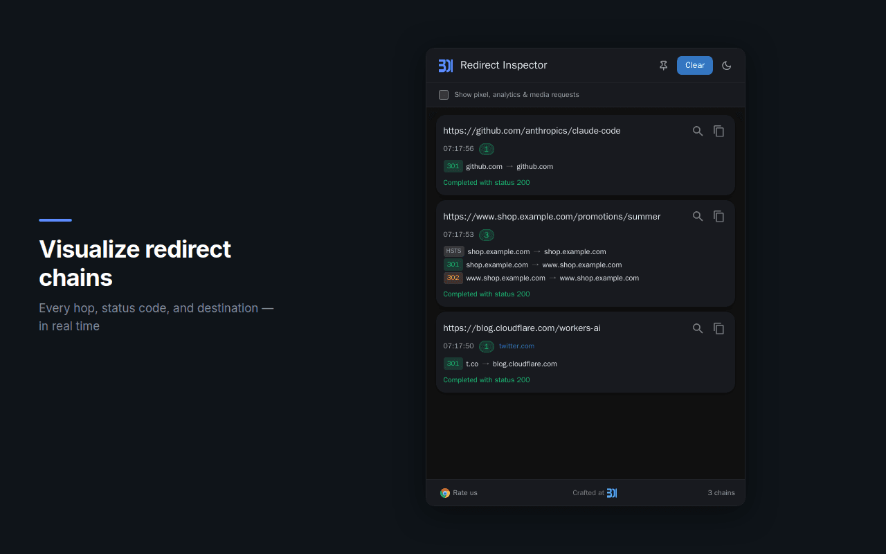 Redirect Inspector screenshot 5