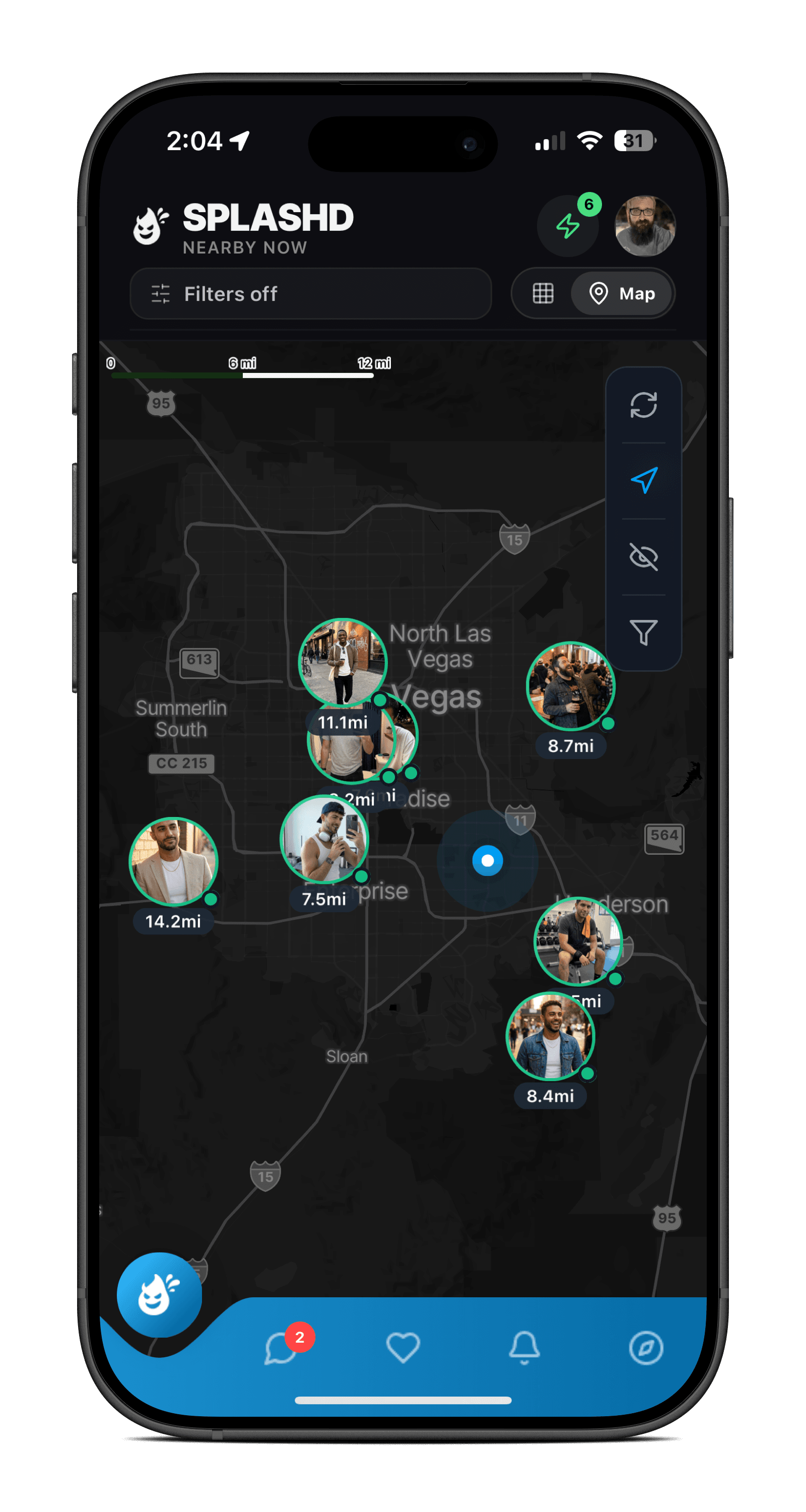 Splashd: Gay Dating & Cruising App screenshot 2