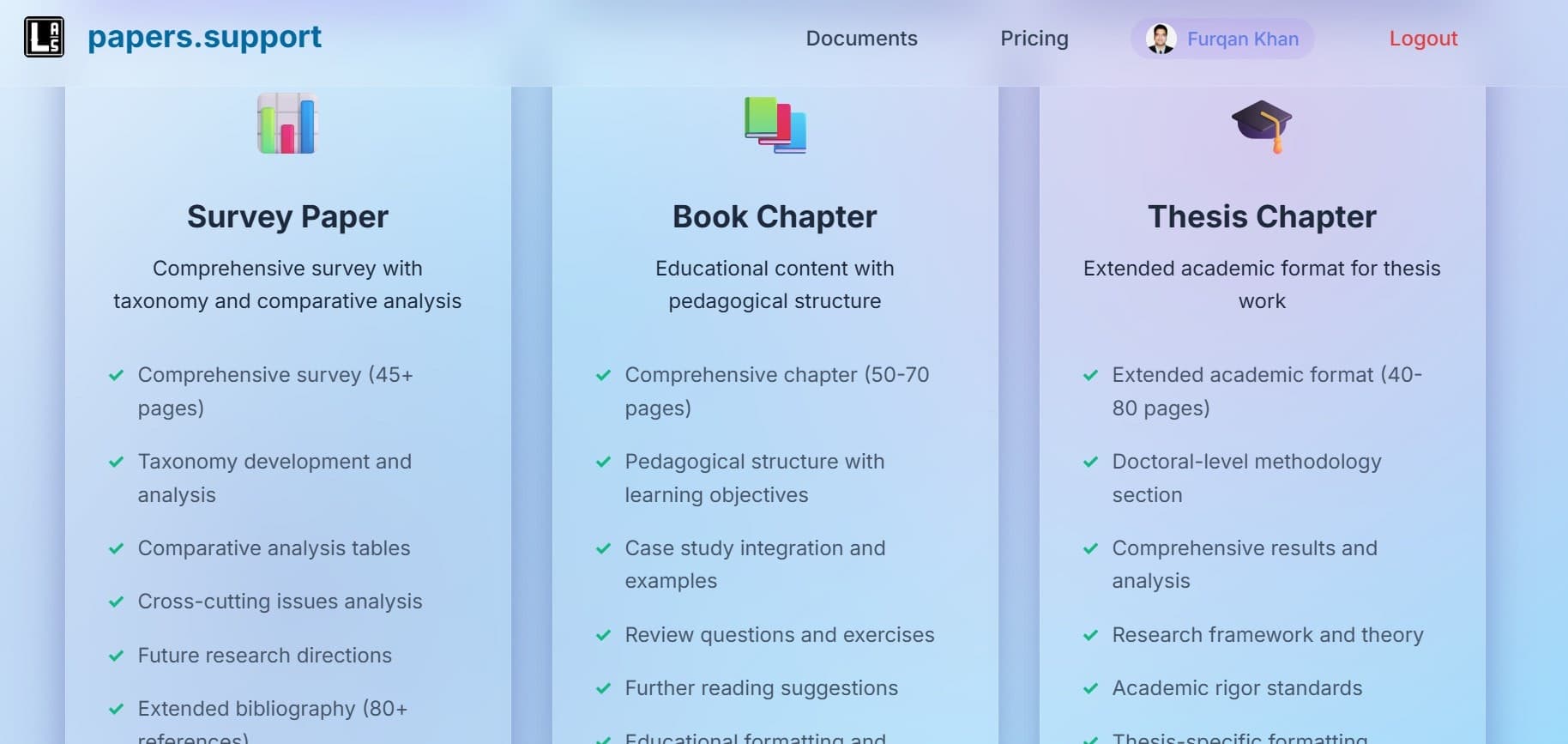 papers.support screenshot 3