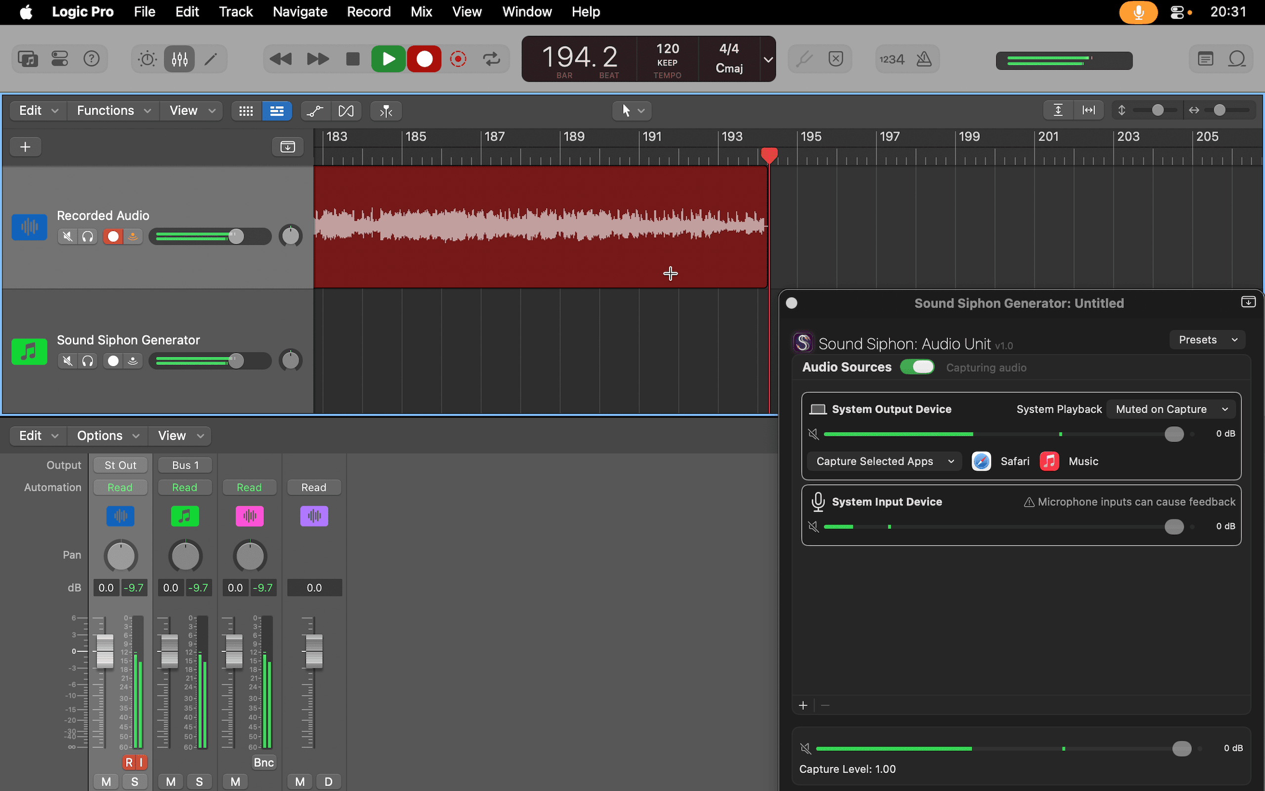 Sound Siphon Audio Unit screenshot 2