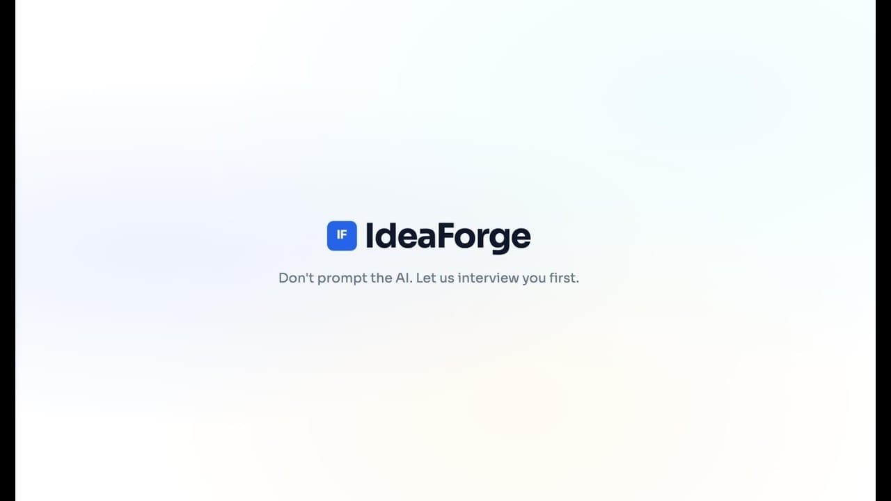 Ideaforge.chat screenshot 1