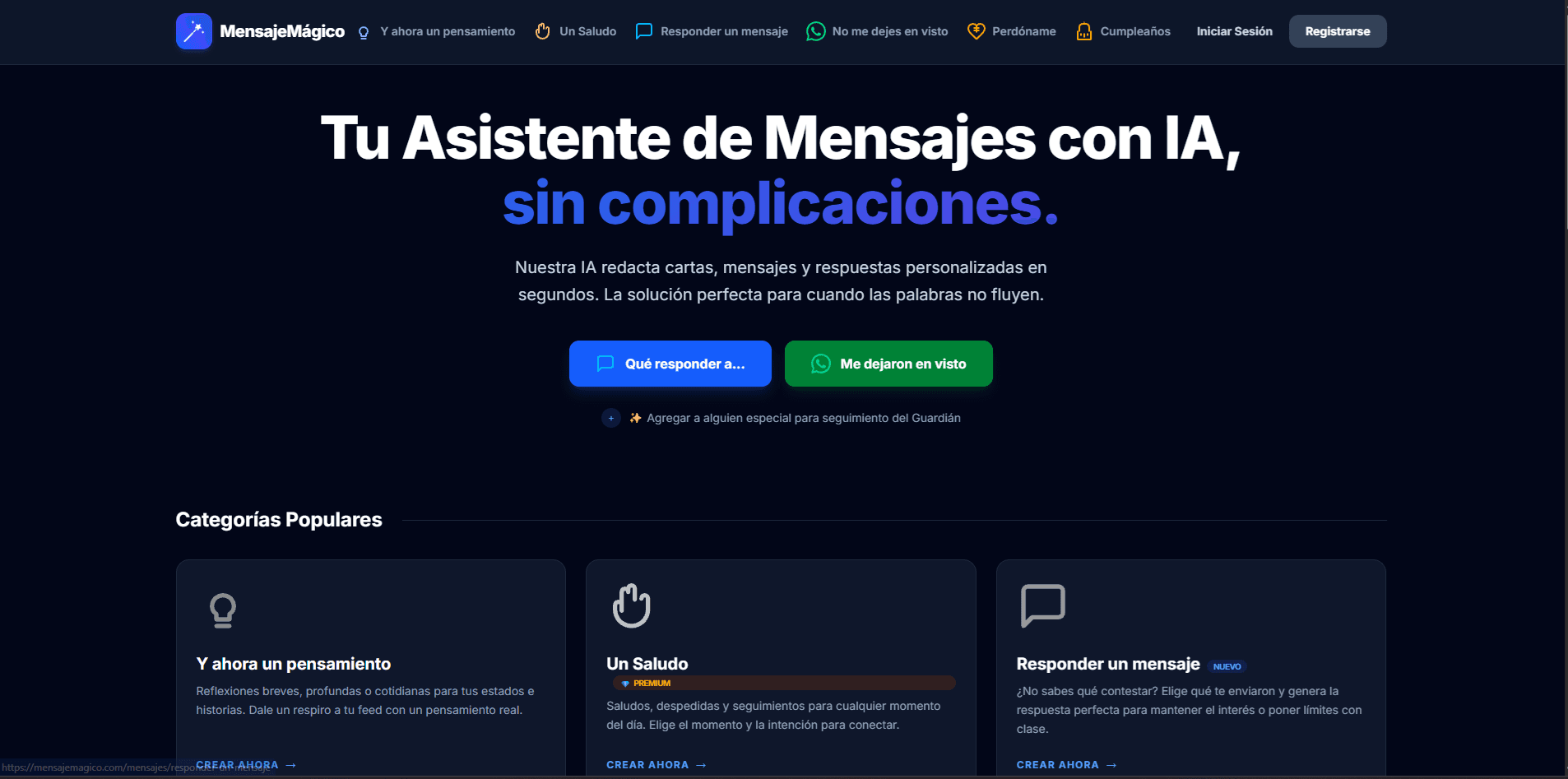 Mensaje Mágico screenshot 1