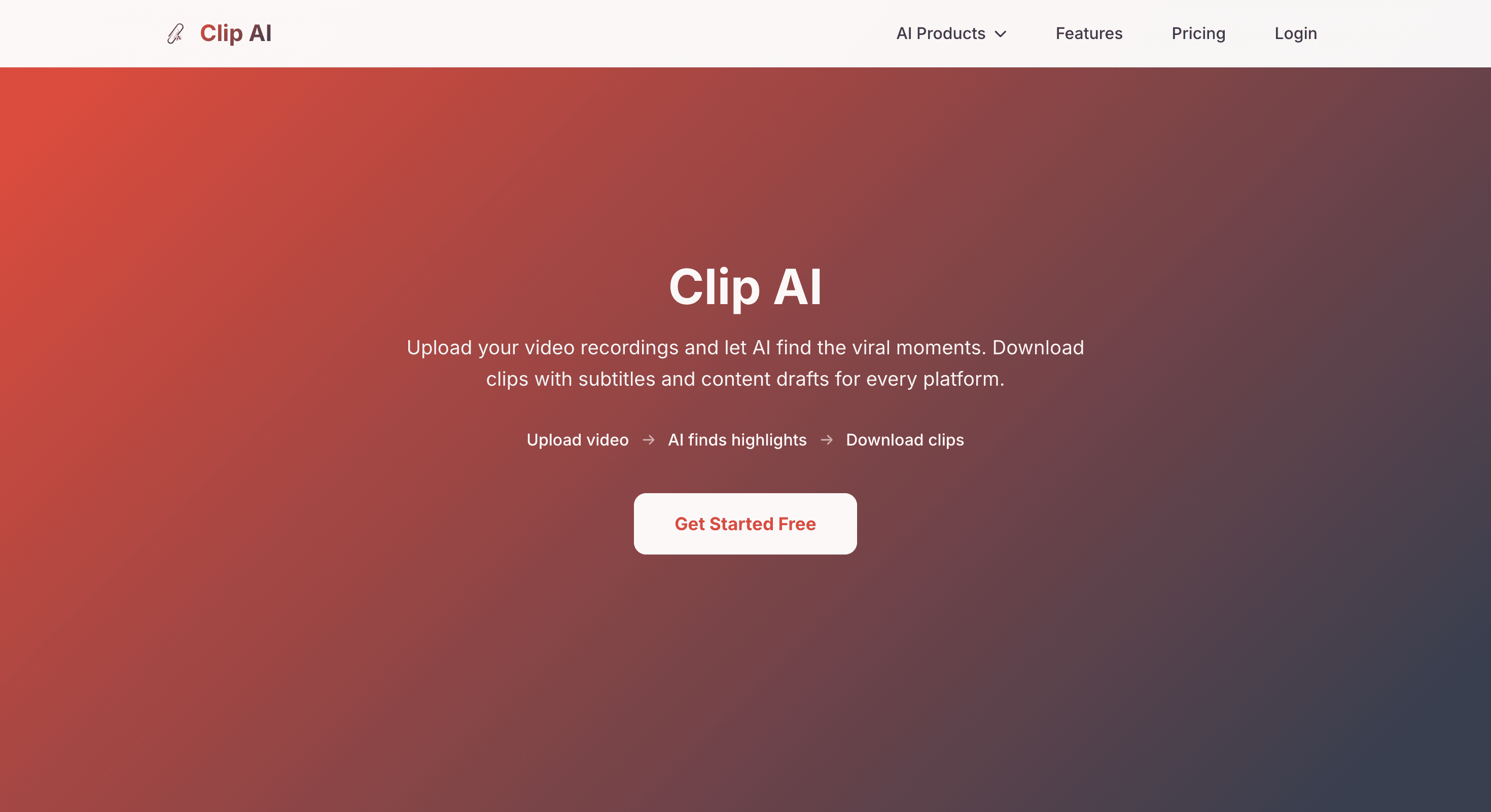 Clip AI screenshot 2