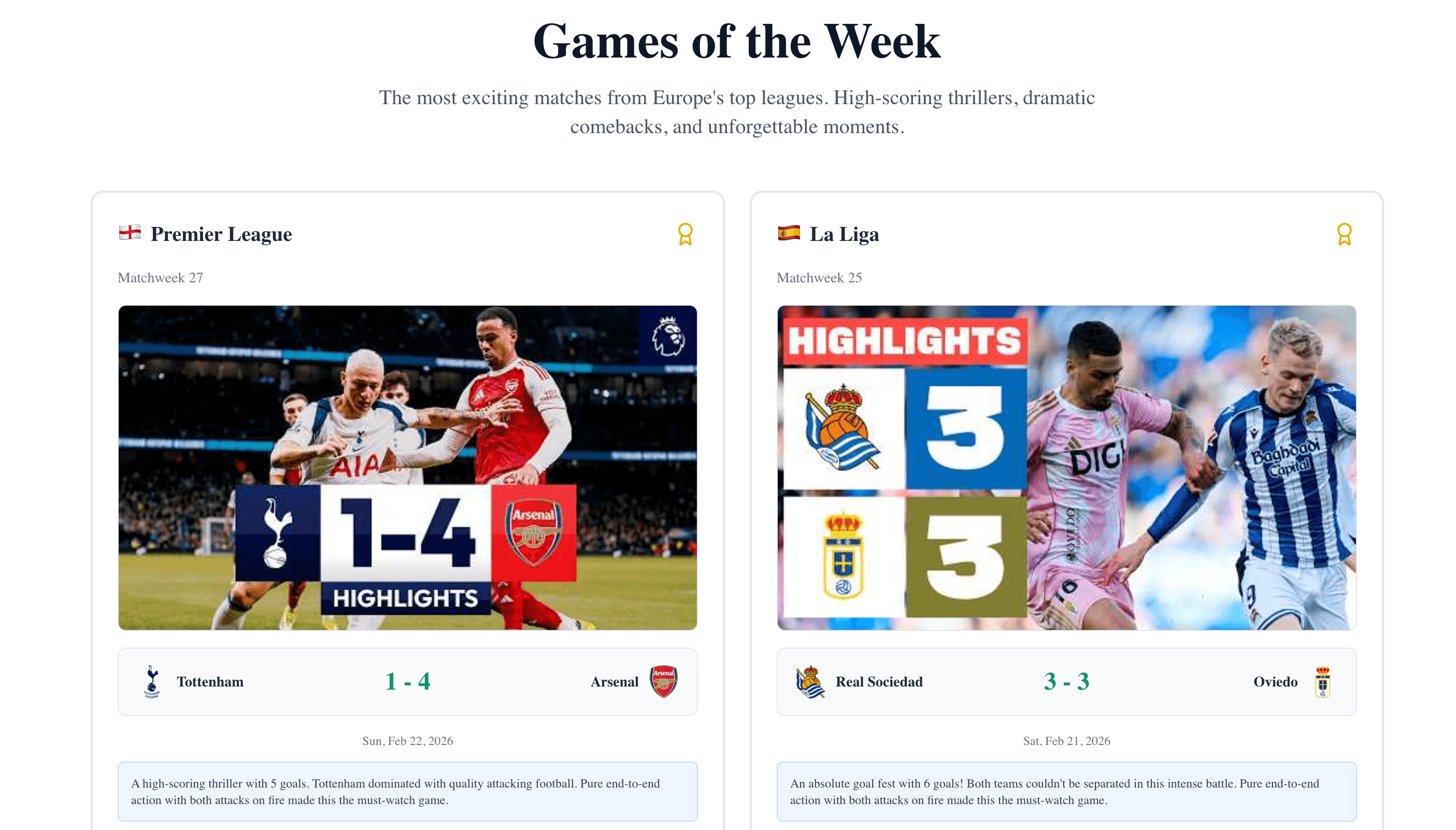 Football Highlights screenshot 3