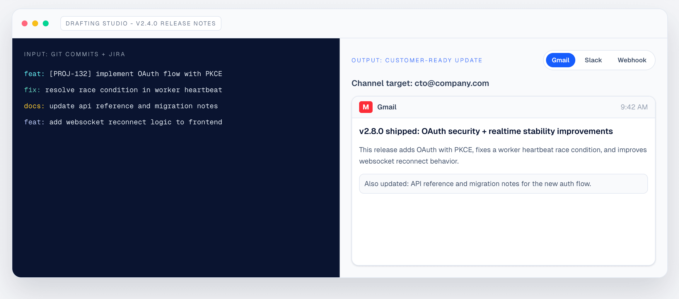 changelogfa.st screenshot 1
