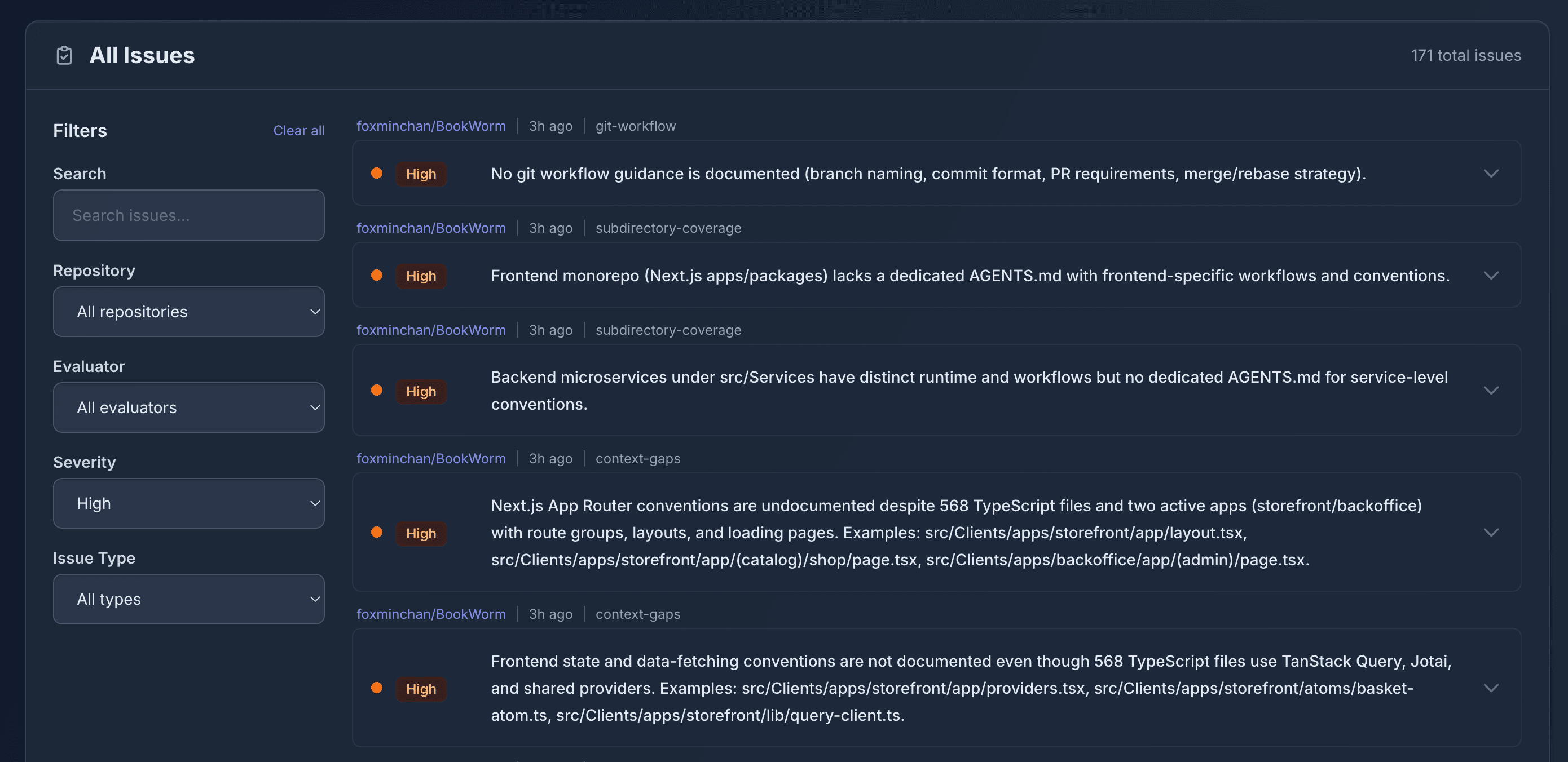 Context Evaluator screenshot 8